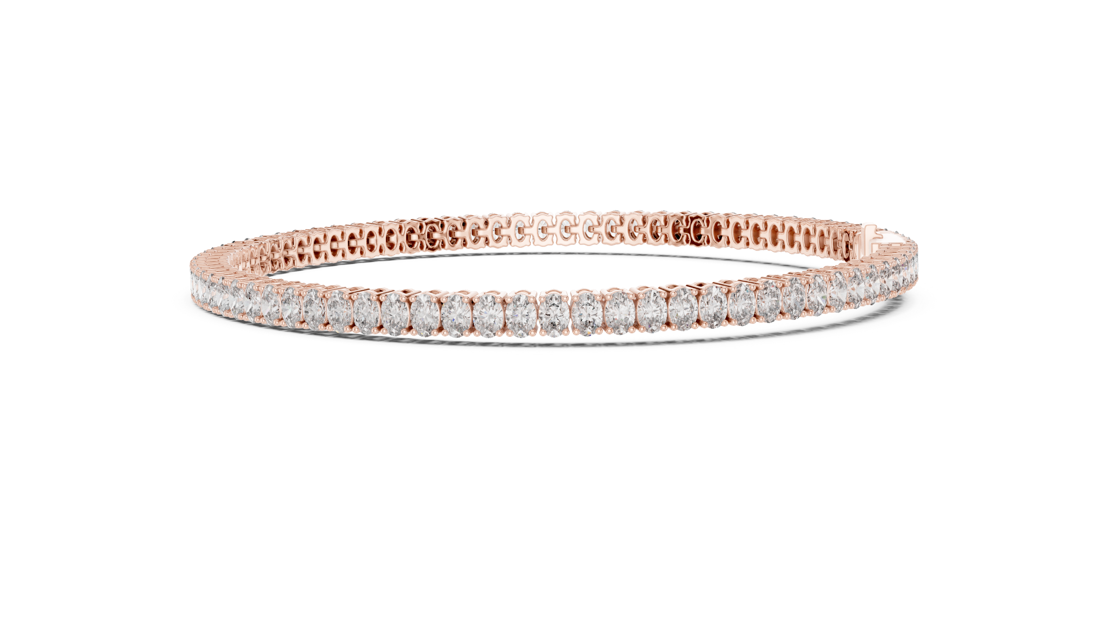 Luxury Oval Diamond Bracelet