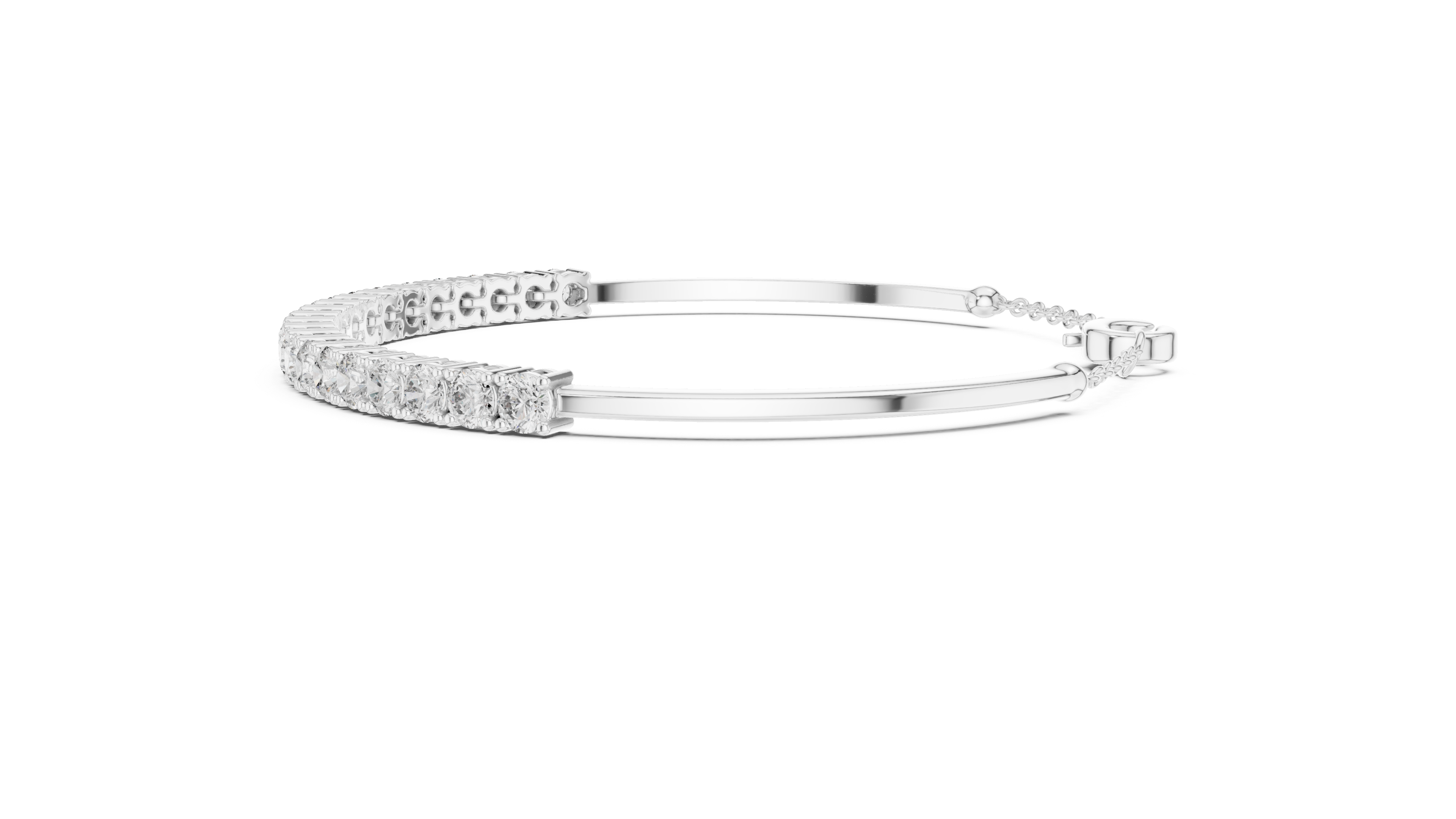 Luxury Diamond Cuff Bracelet