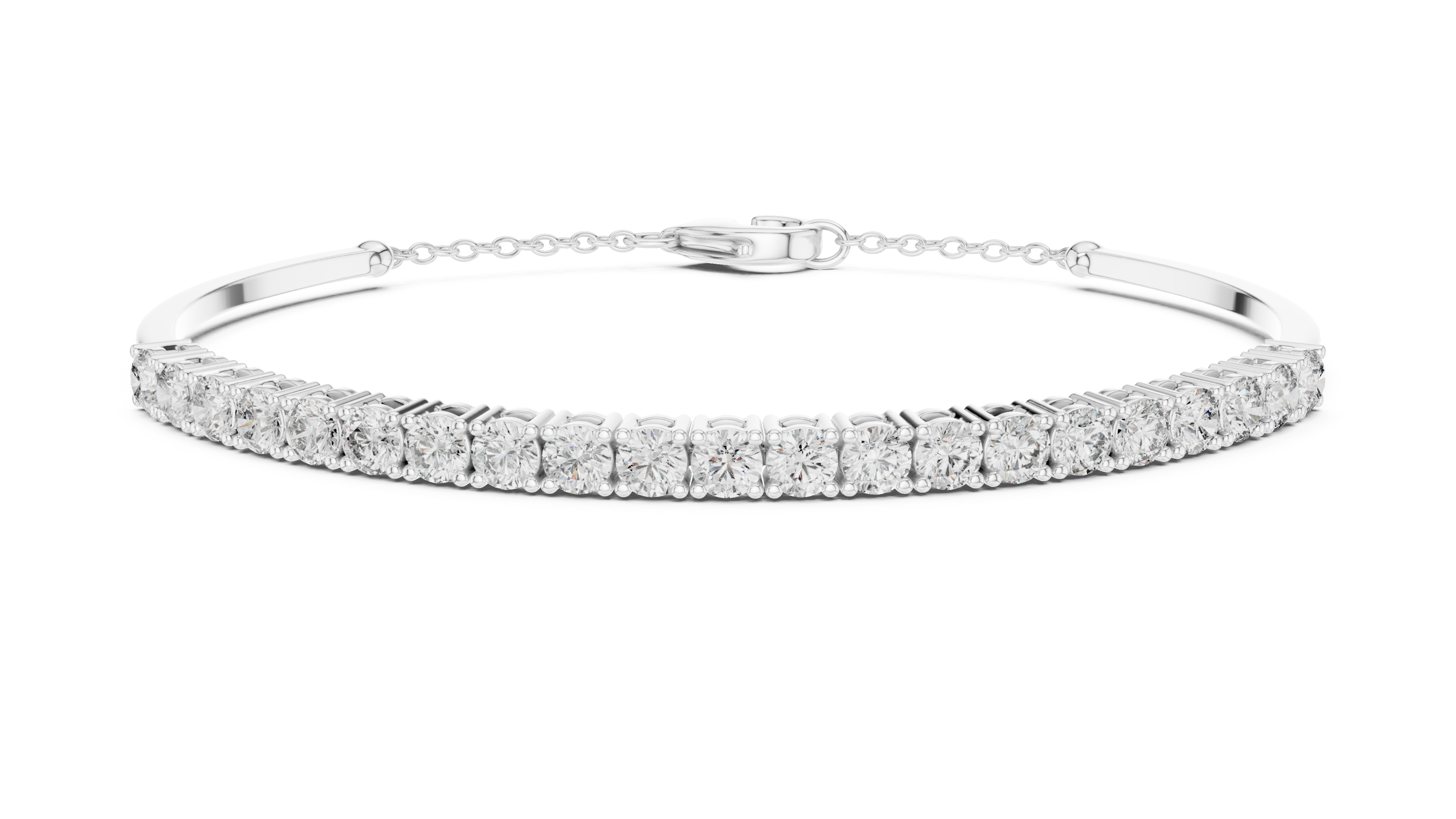 Luxury Diamond Cuff Bracelet