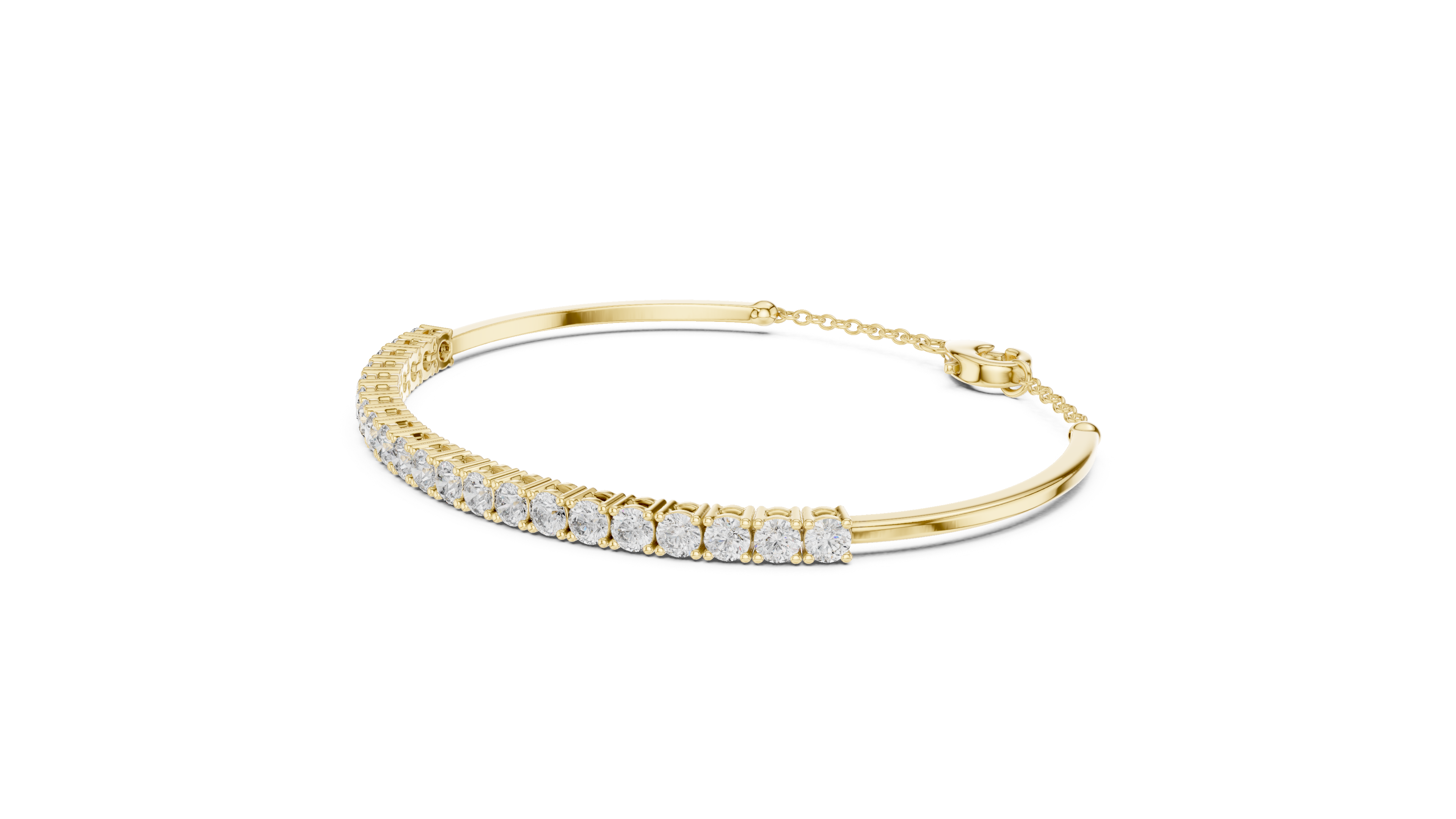 Luxury Diamond Cuff Bracelet
