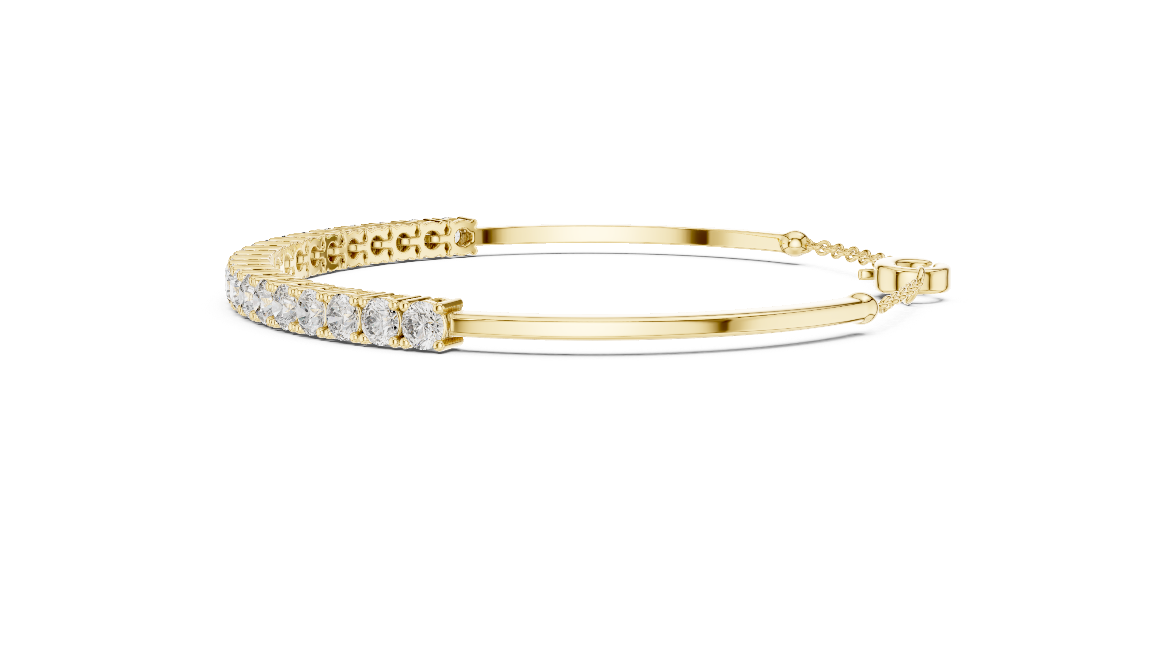 Luxury Diamond Cuff Bracelet