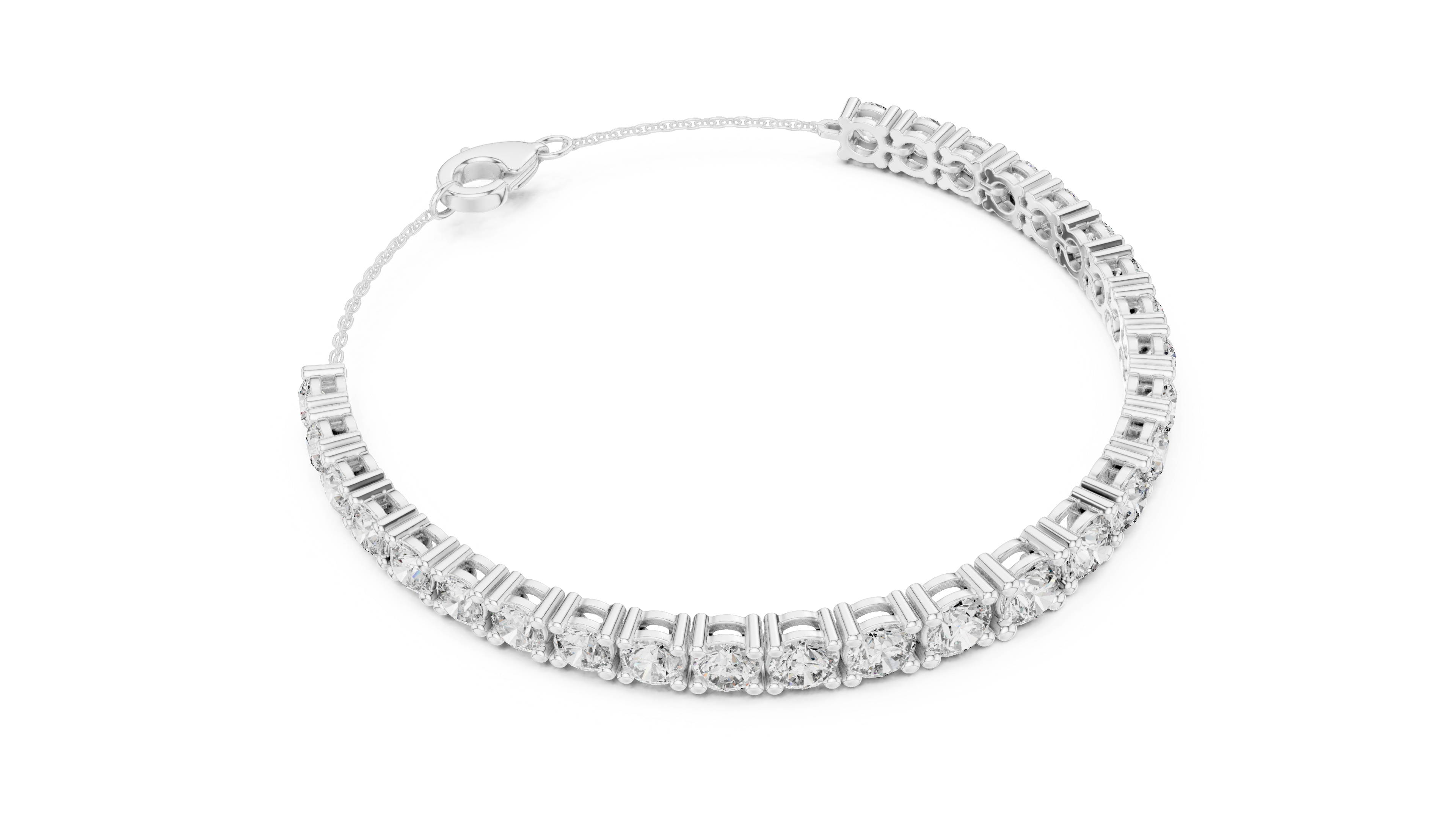 Luxury Diamond Line Bracelet