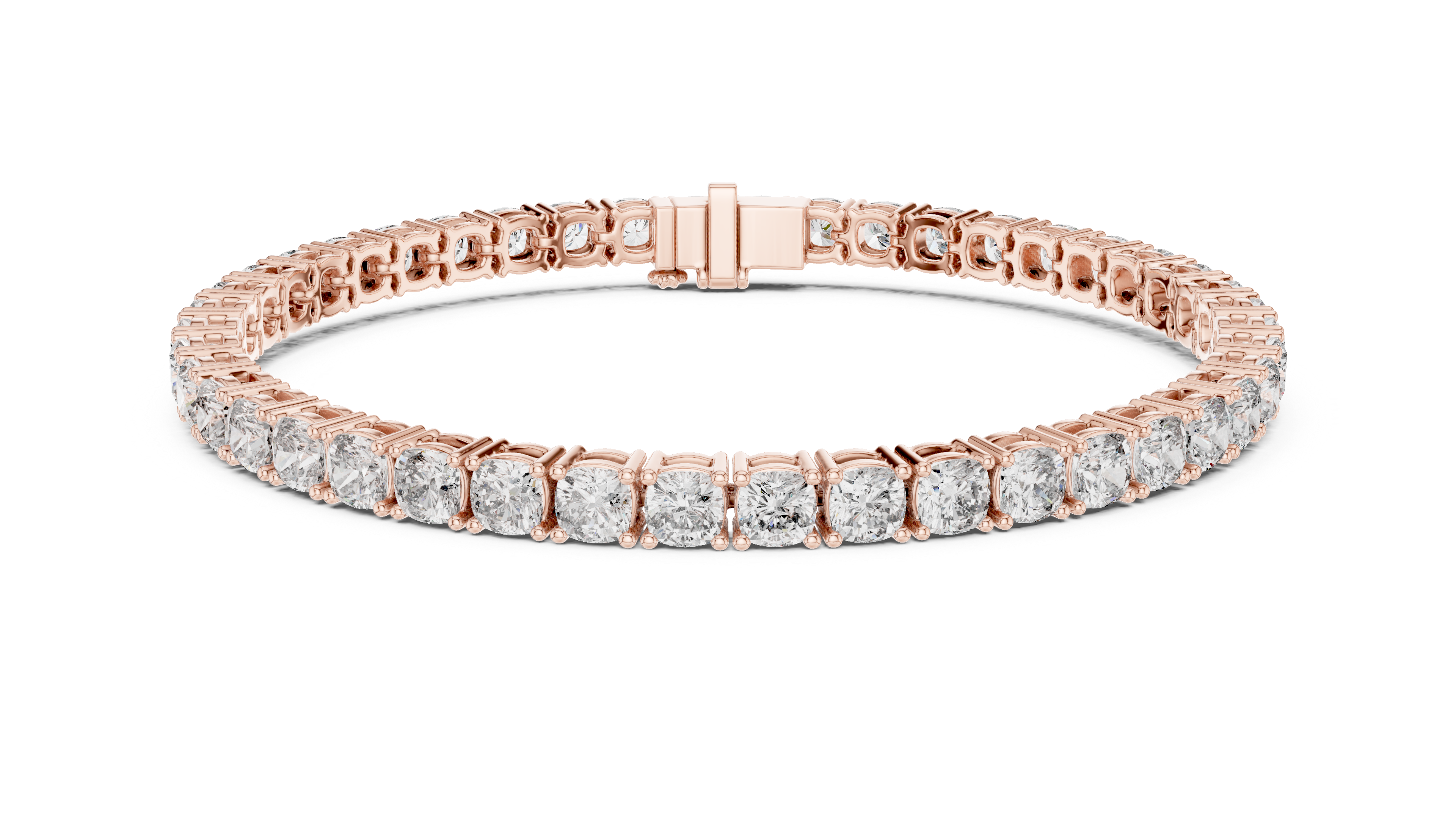 Luxury Cushion Diamond Bracelet