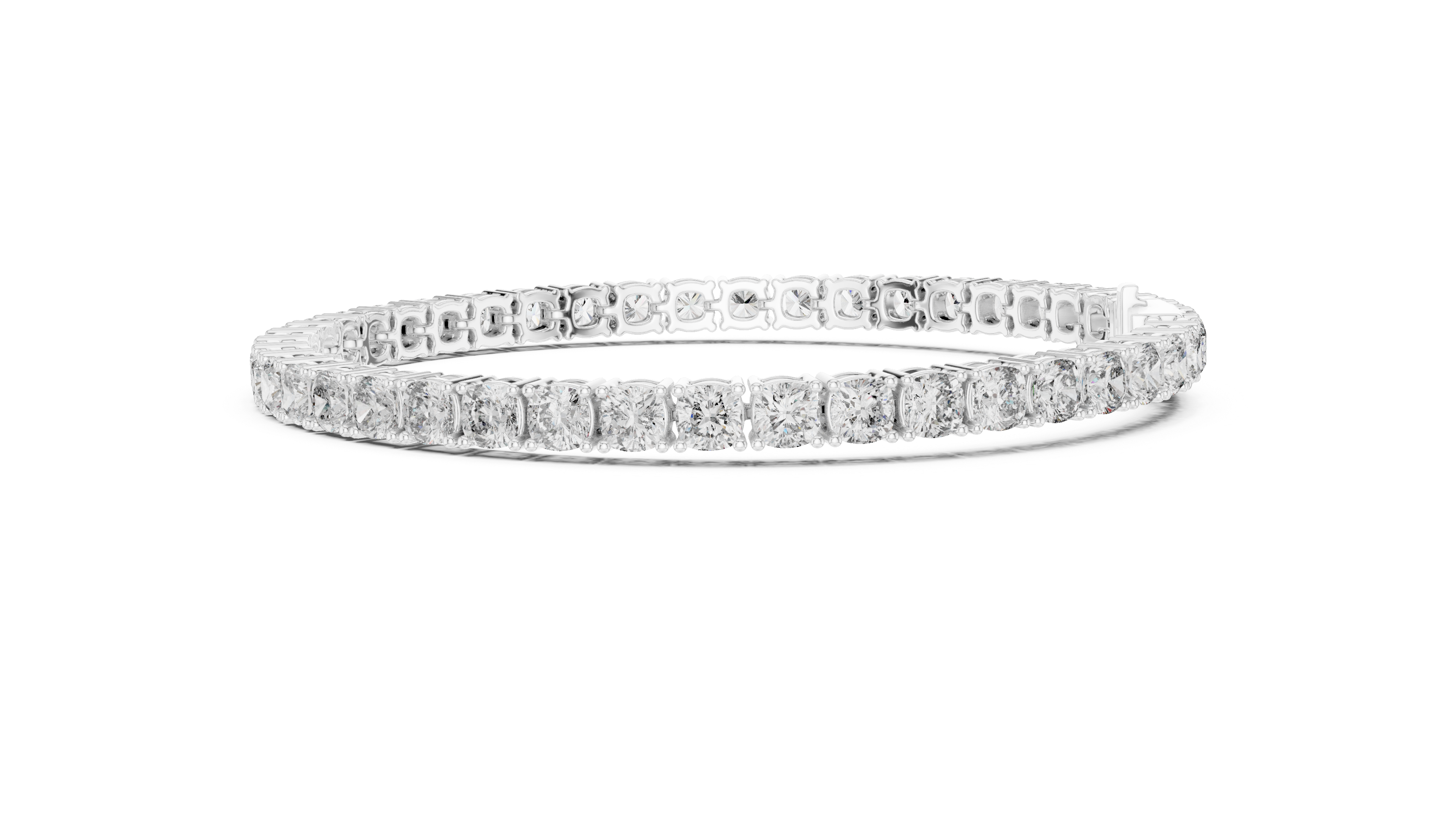 Luxury Cushion Diamond Bracelet