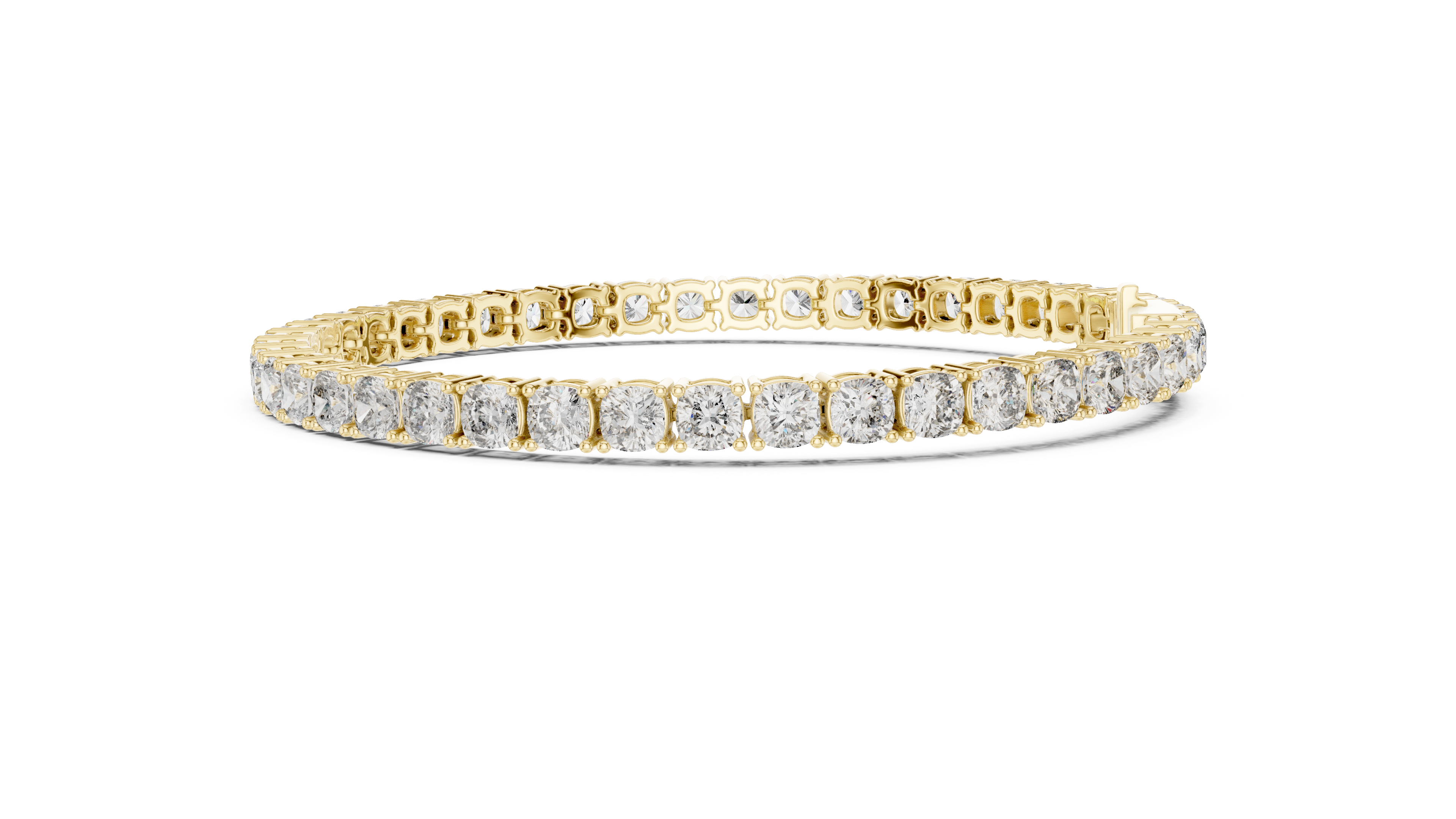 Luxury Cushion Diamond Bracelet
