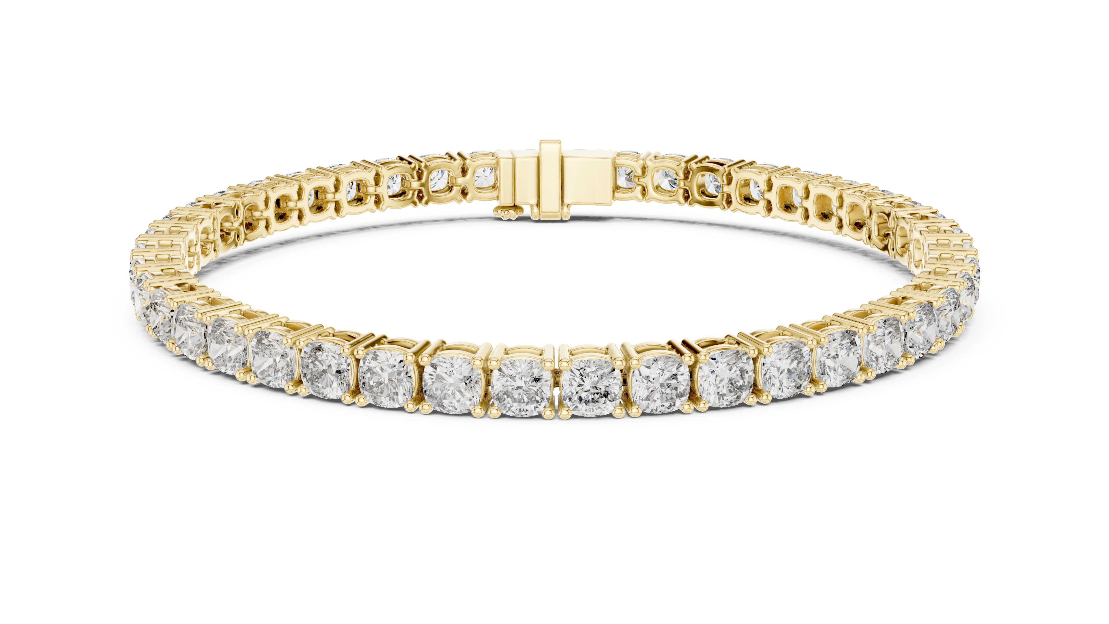 Luxury Cushion Diamond Bracelet