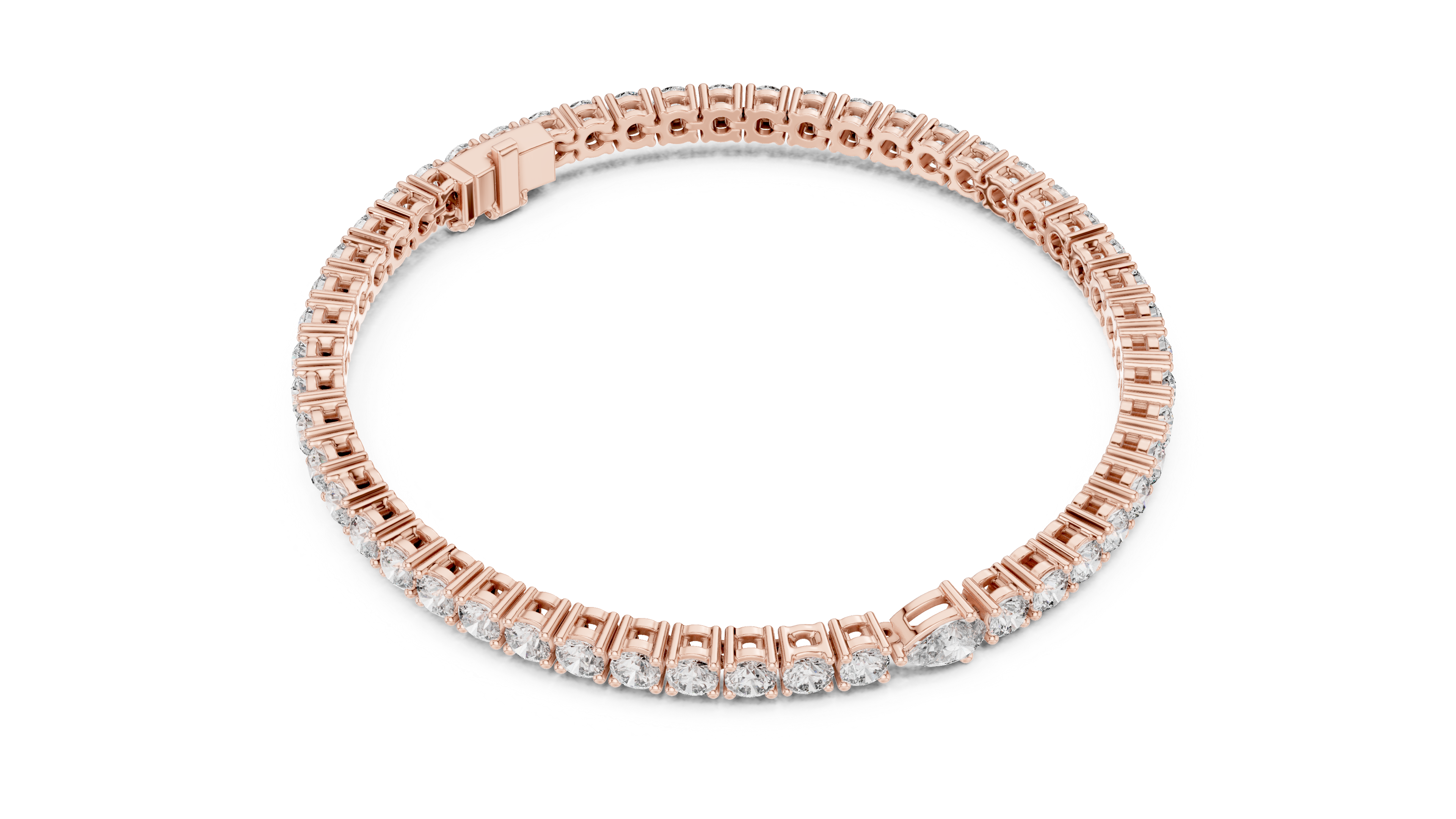 Luxury Diamond Accent Tennis Bracelet