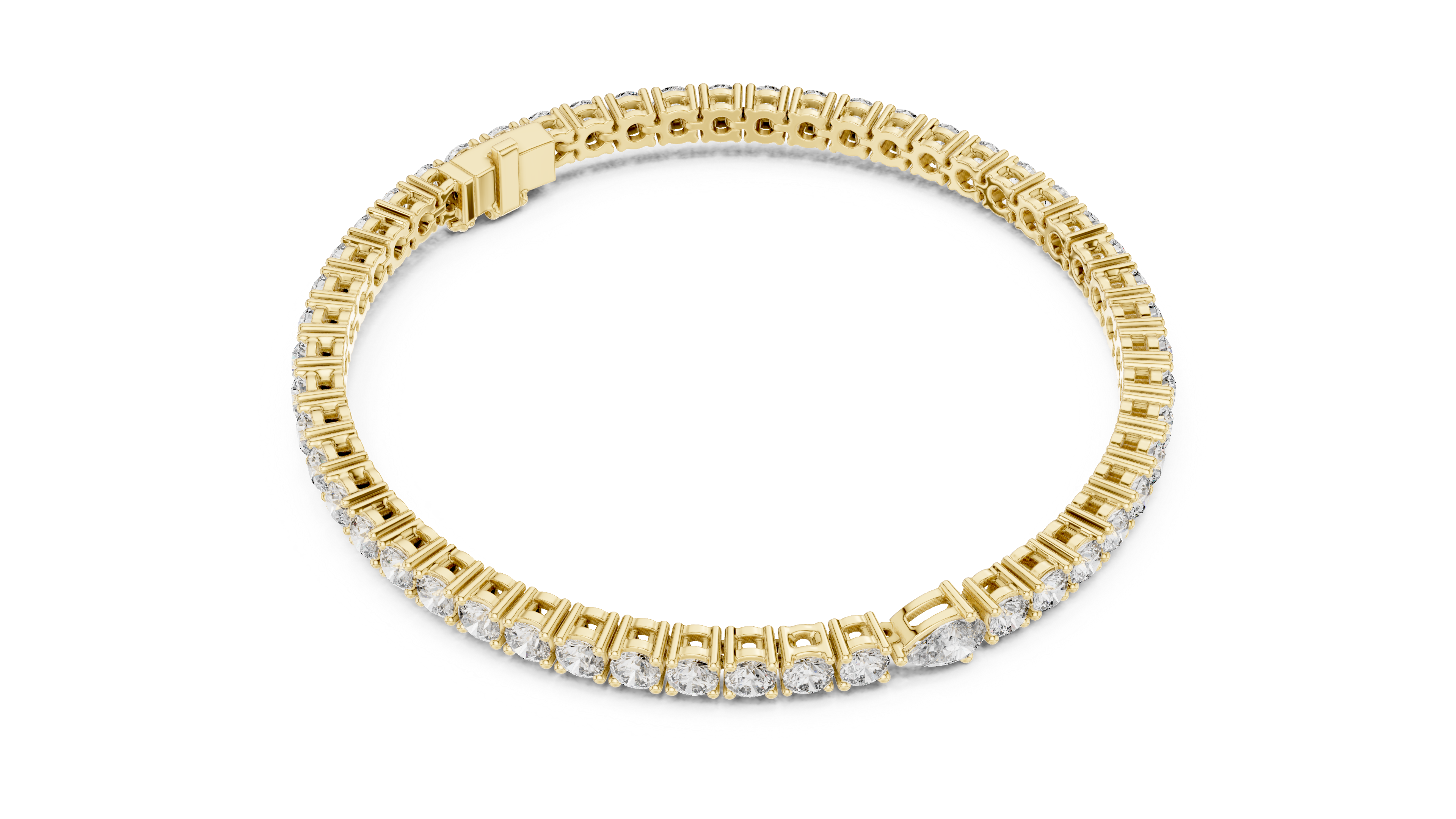Luxury Diamond Accent Tennis Bracelet