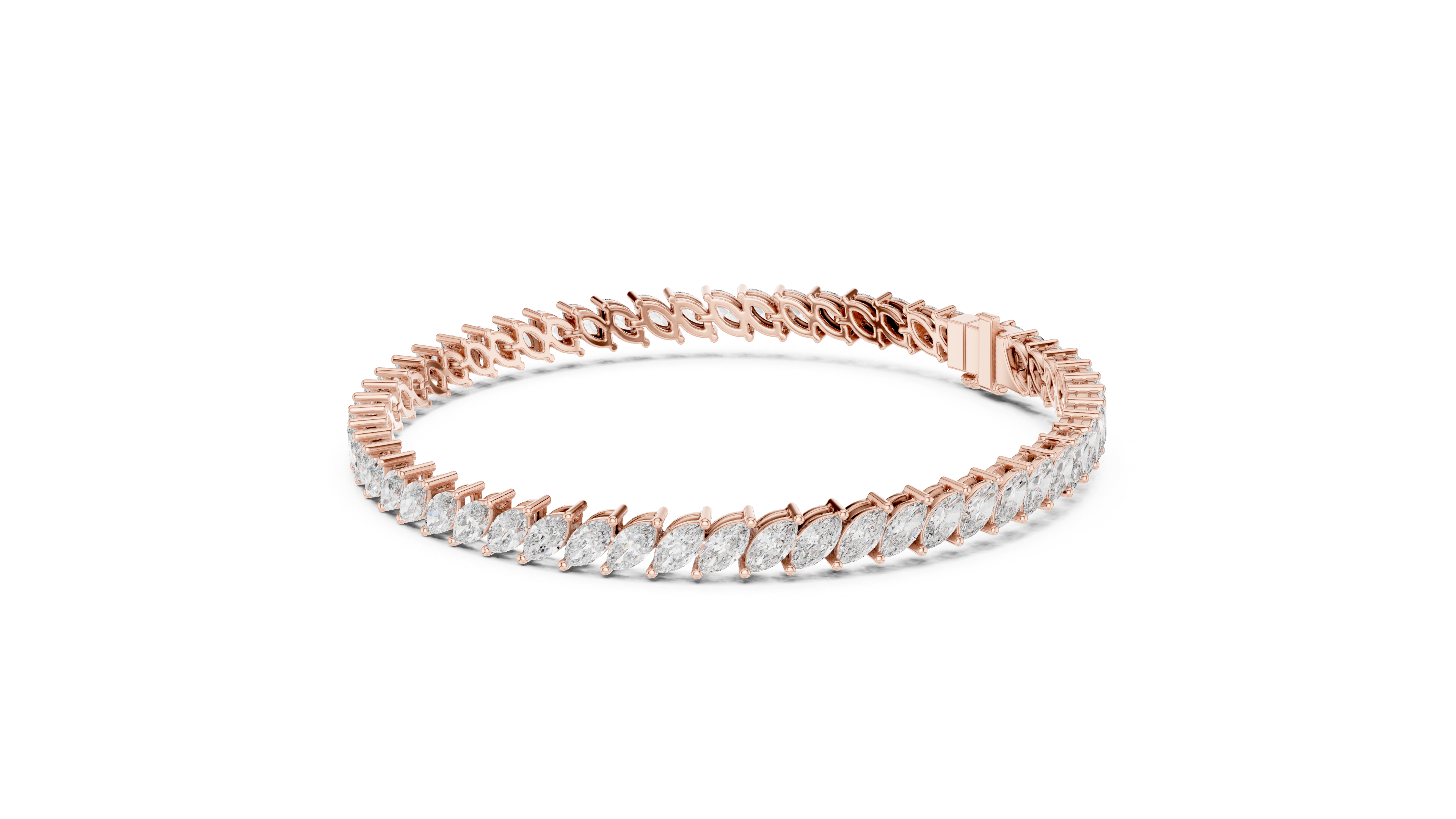 Luxury Marquise Diamond Bracelet