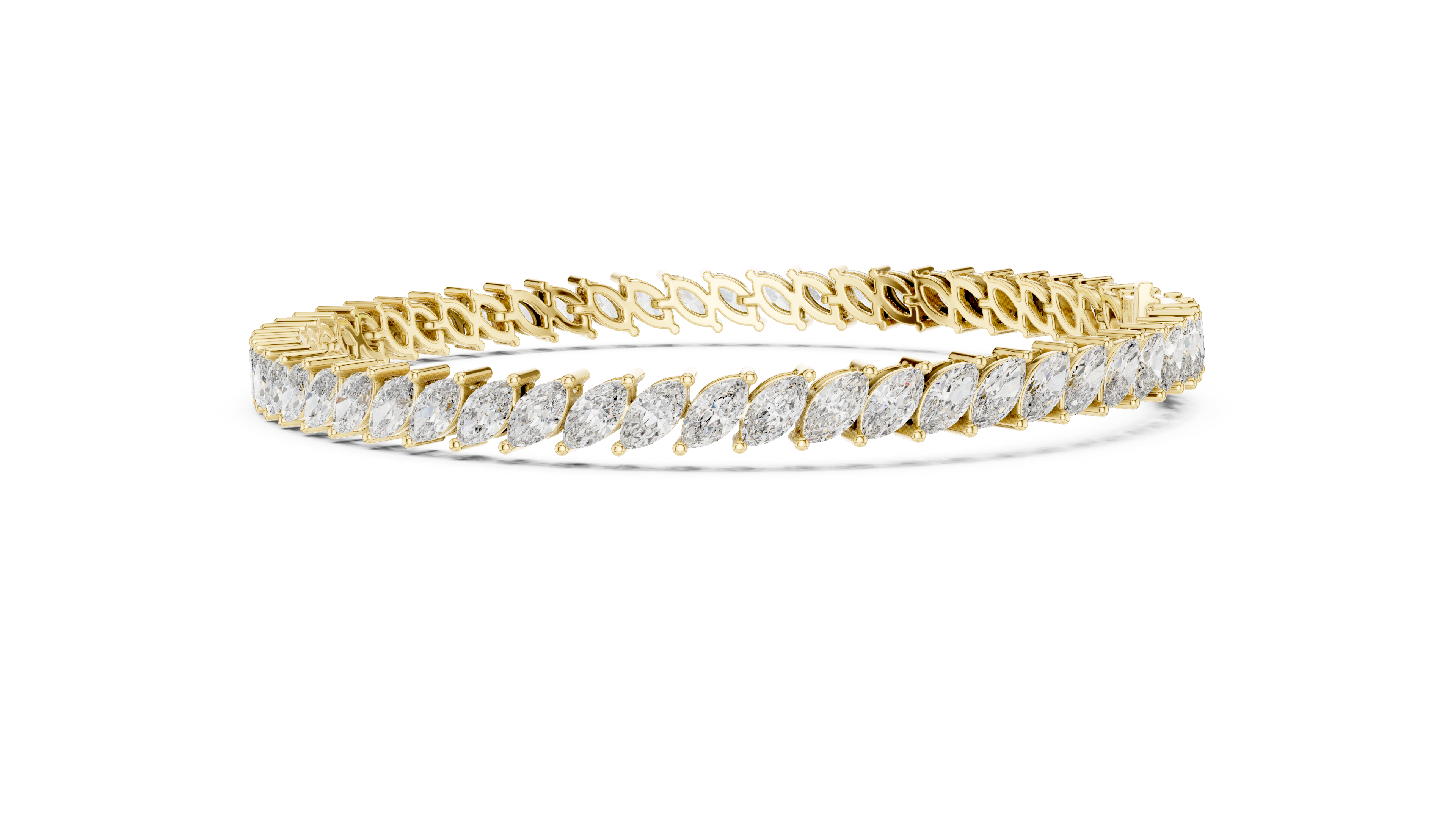 Luxury Marquise Diamond Bracelet