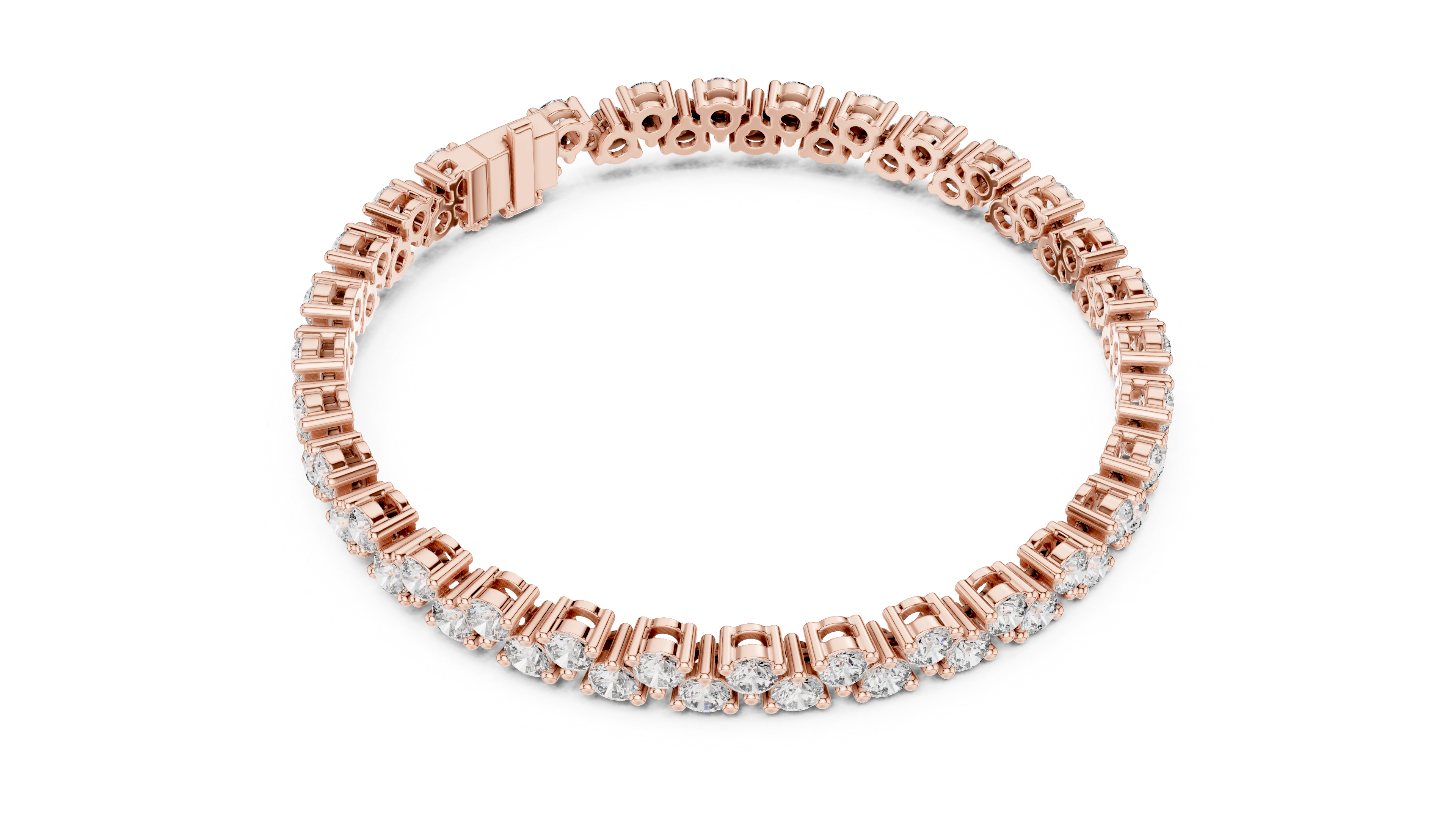 Graduated Diamond Tennis Bracelet