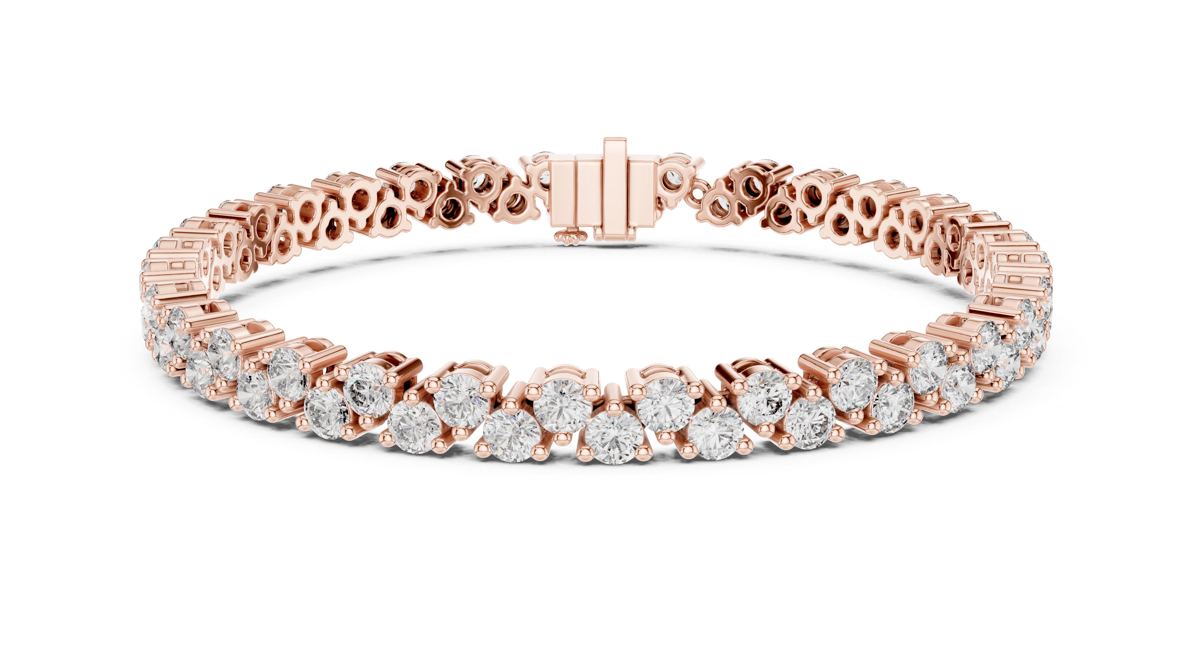 Graduated Diamond Tennis Bracelet