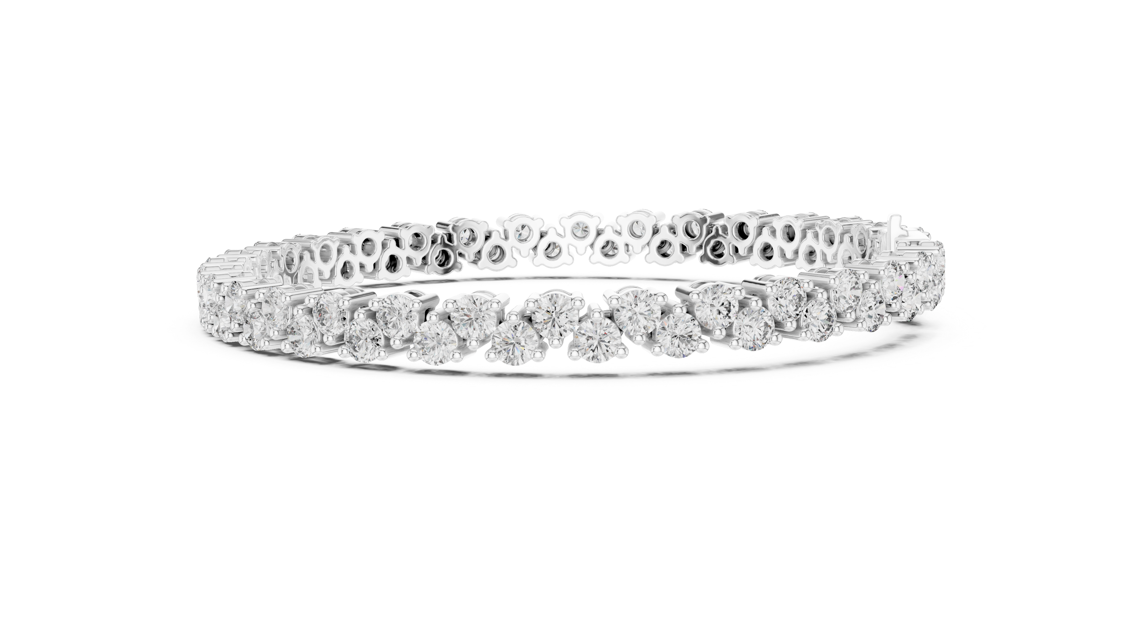Graduated Diamond Tennis Bracelet