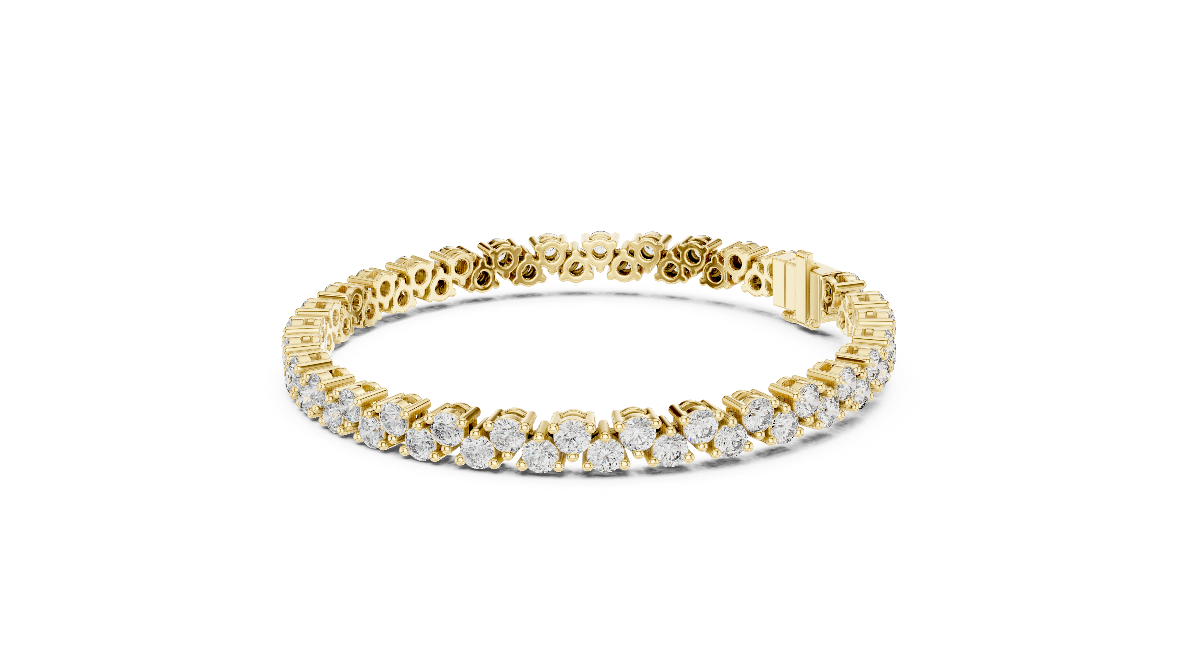 Graduated Diamond Tennis Bracelet
