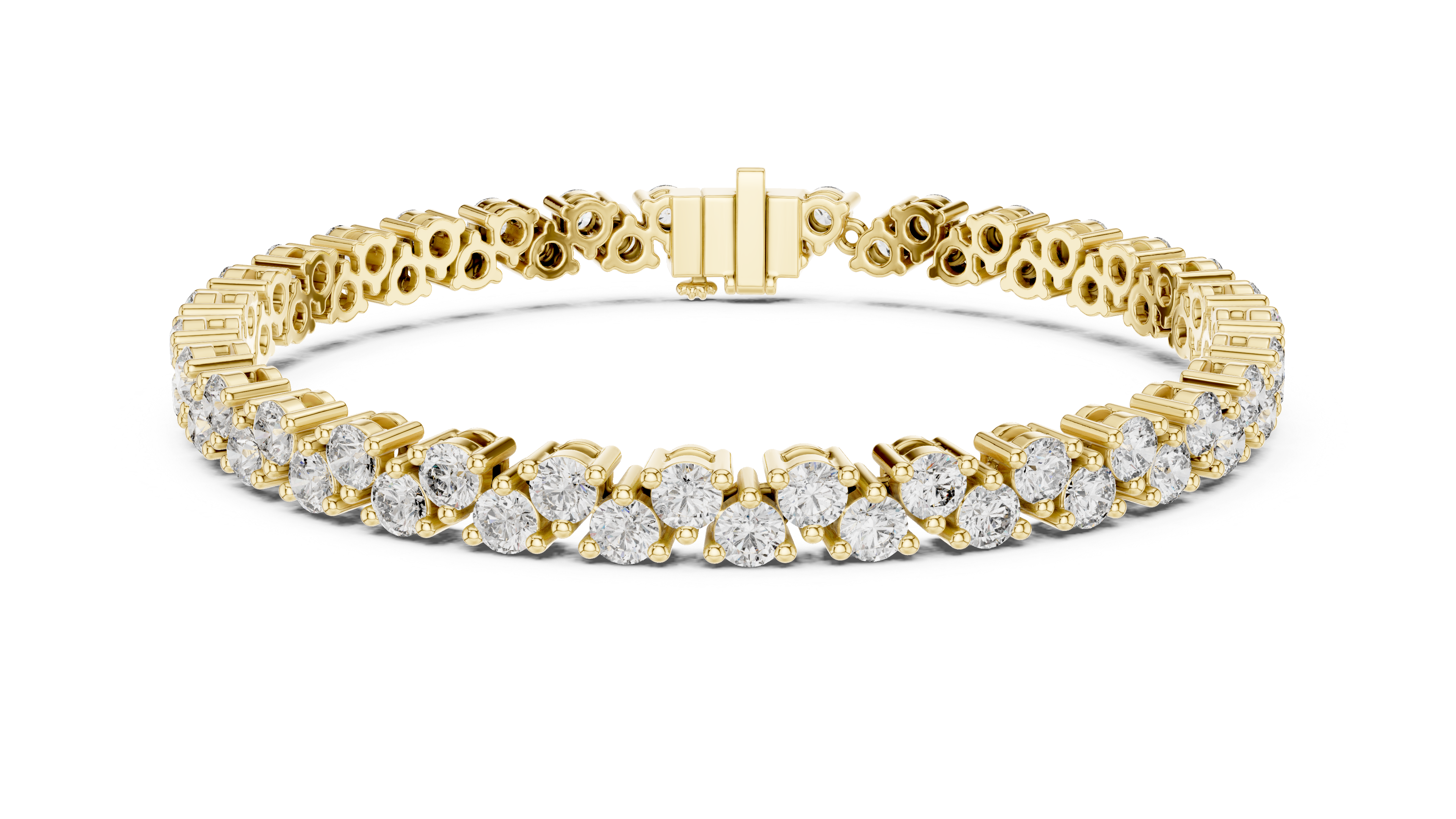 Graduated Diamond Tennis Bracelet