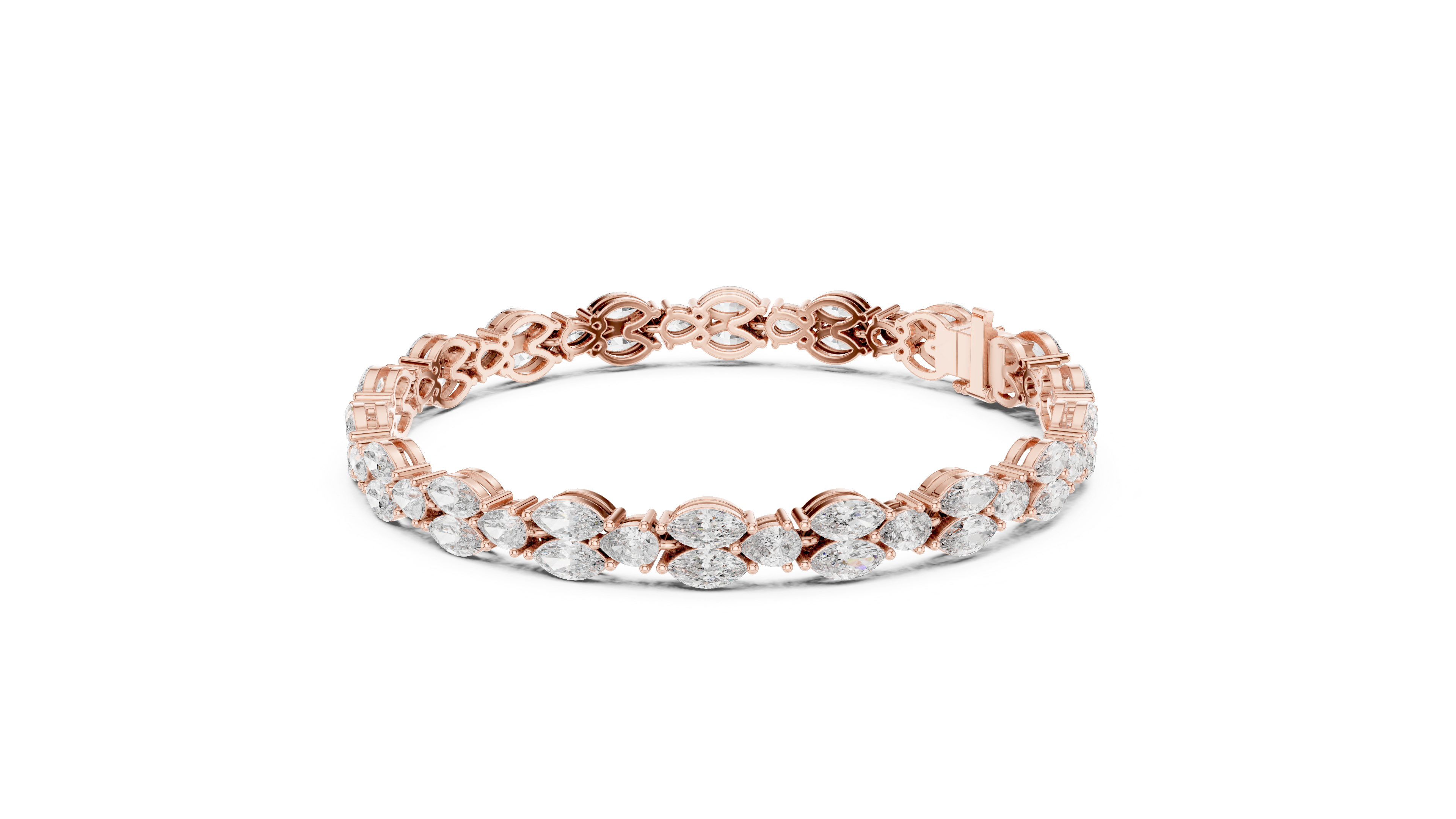 Luxury Marquise Diamond Bracelet