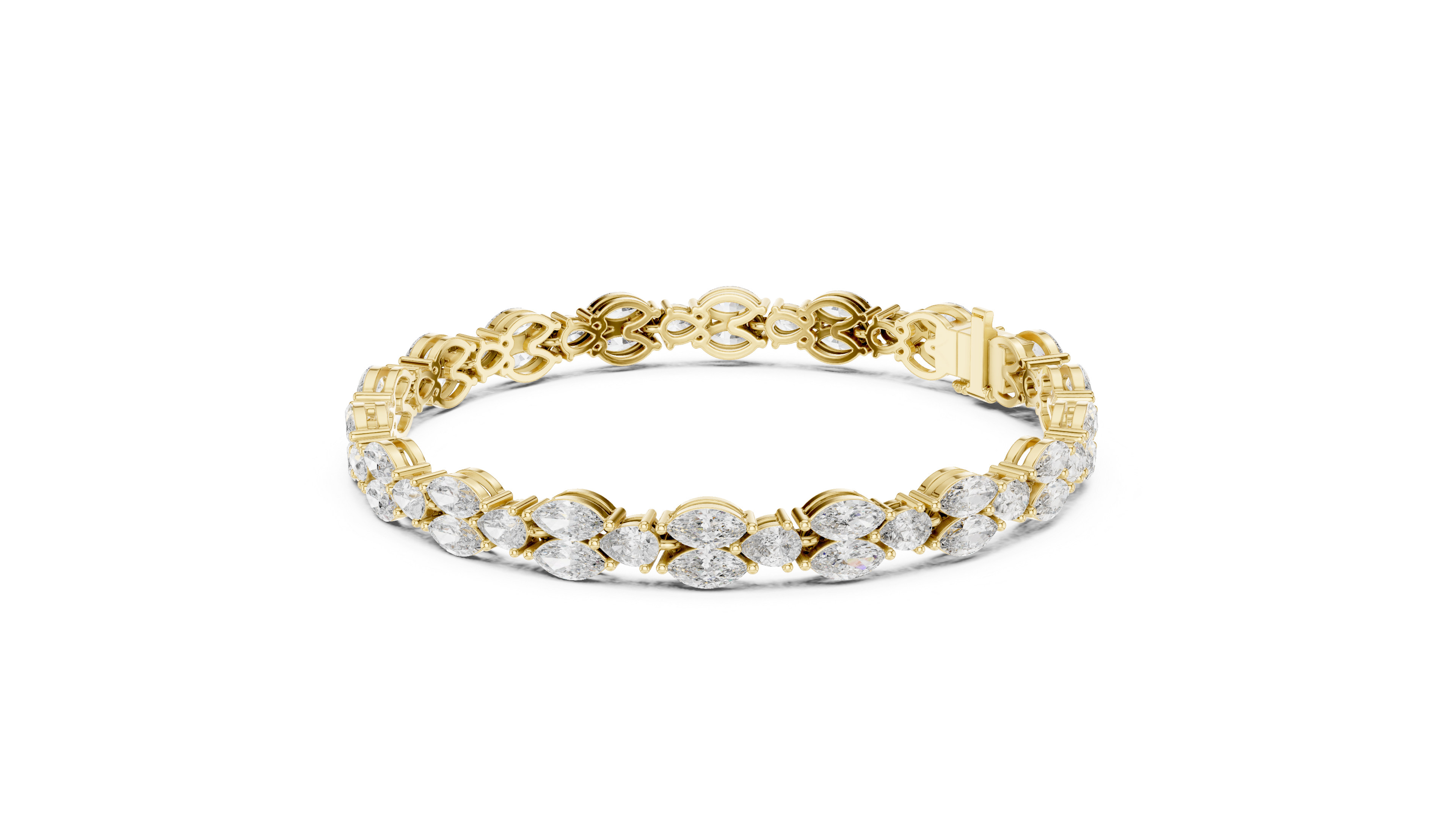 Luxury Marquise Diamond Bracelet