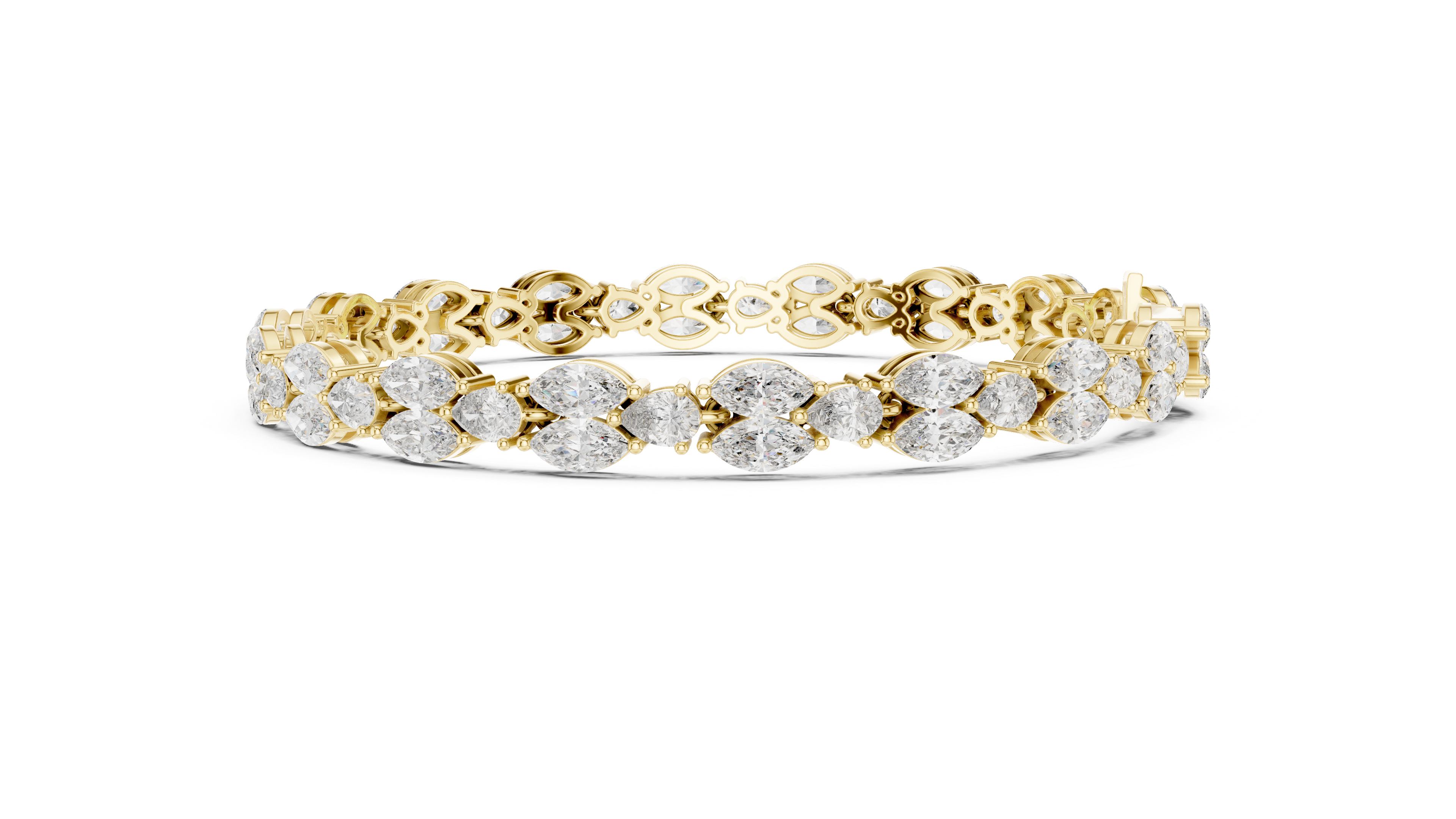 Luxury Marquise Diamond Bracelet