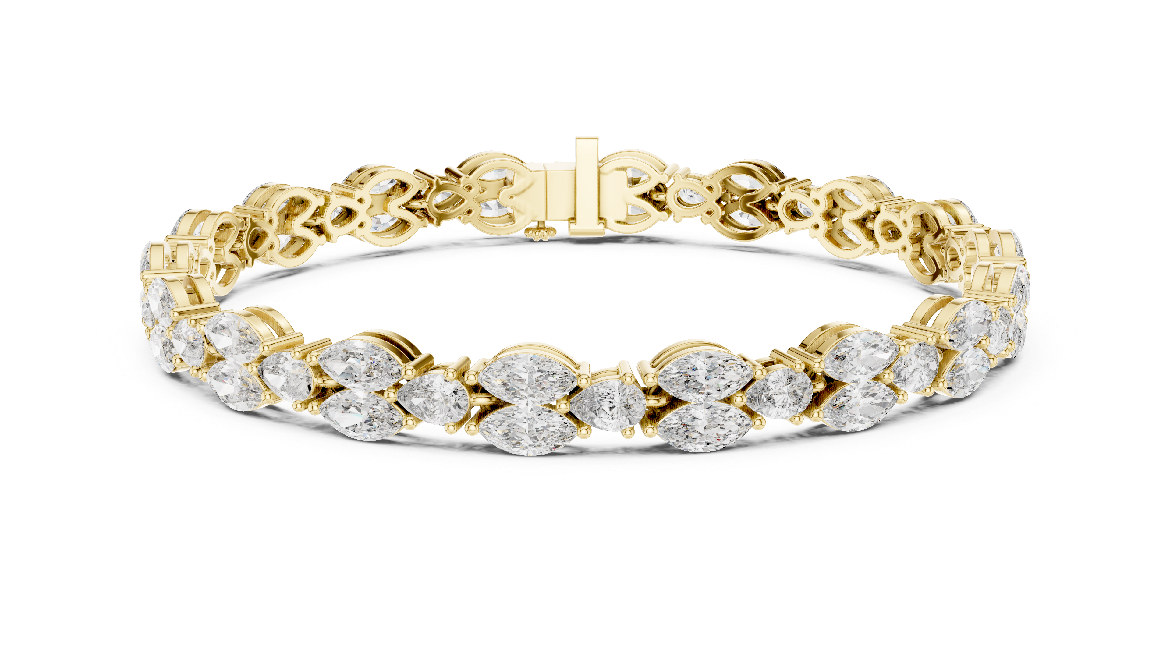 Luxury Marquise Diamond Bracelet