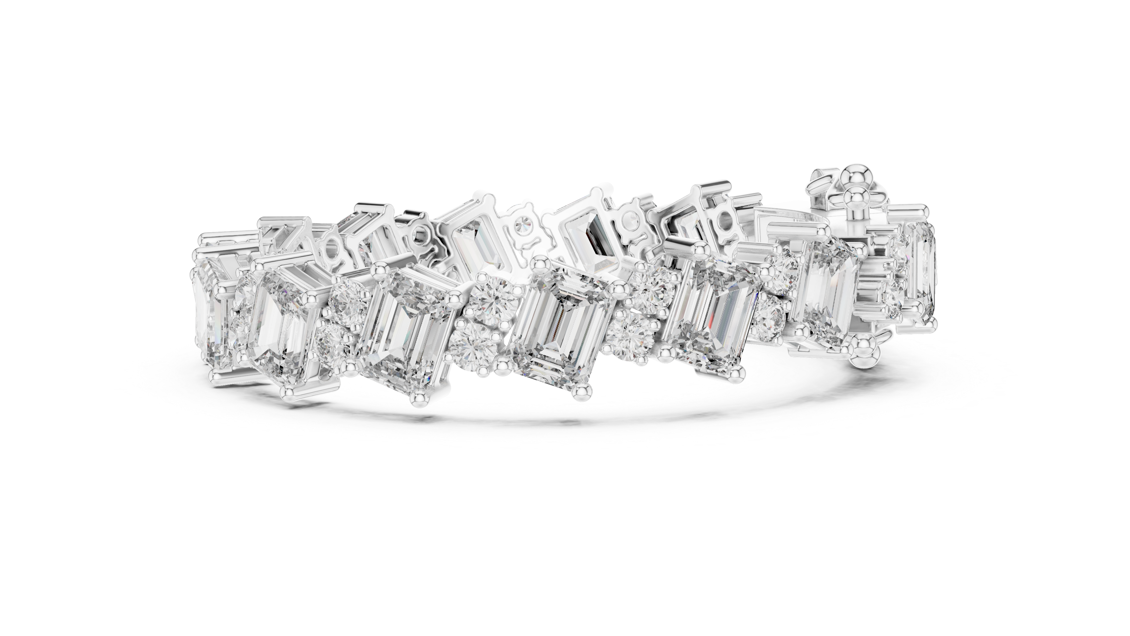 Luxury Emerald Diamond Bracelet