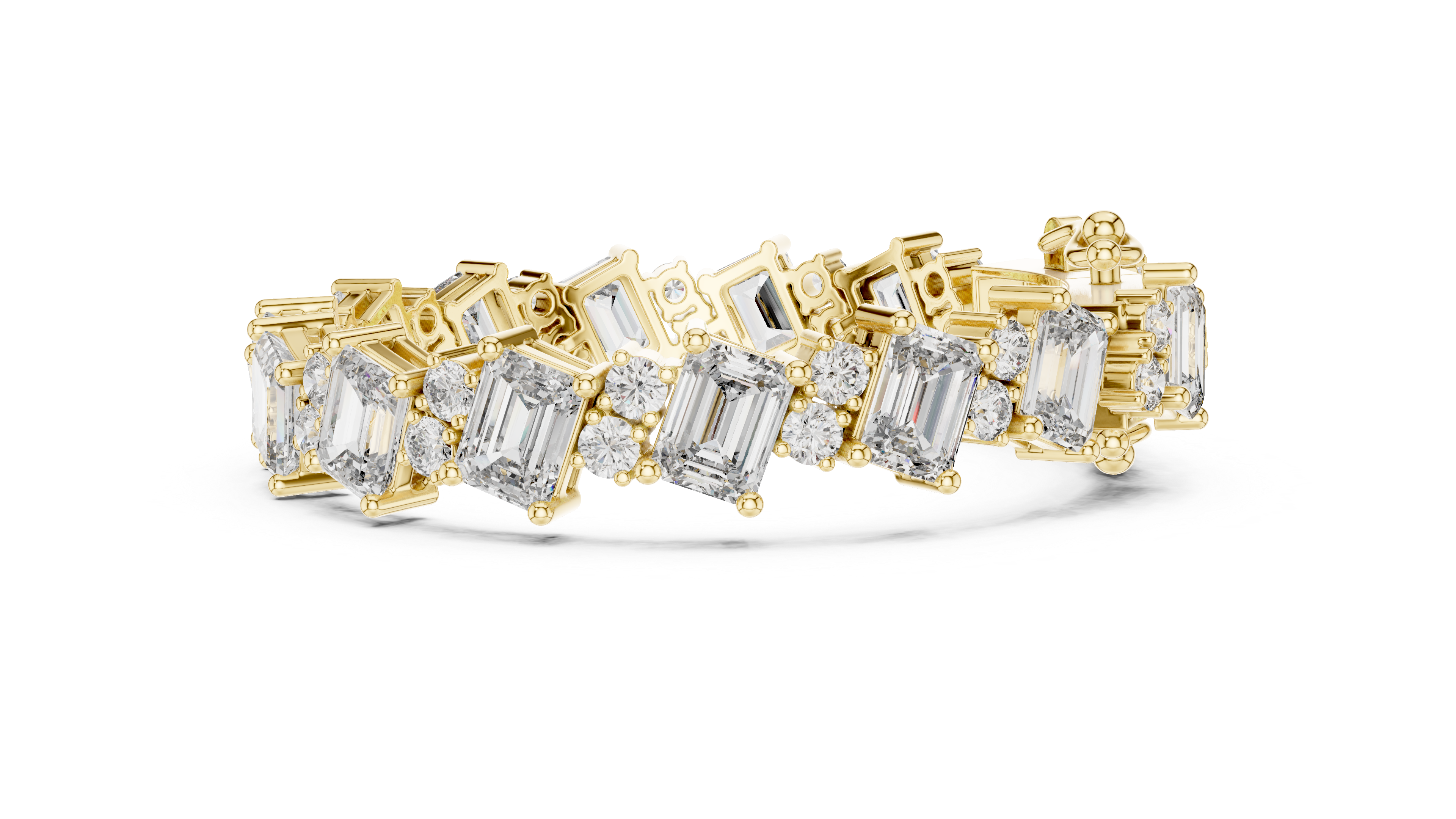 Luxury Emerald Diamond Bracelet
