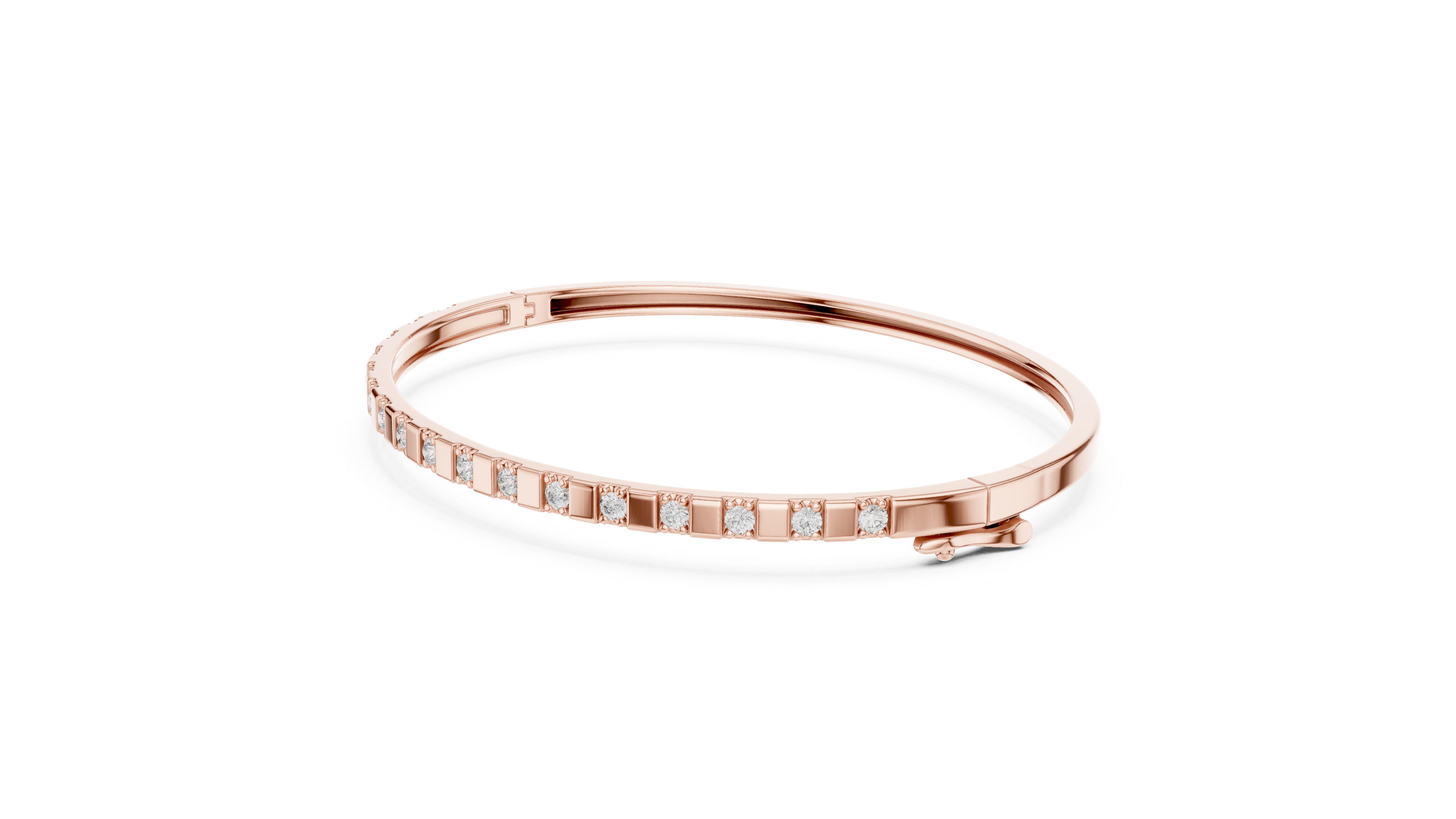 Luxury Diamond Bangle Bracelet