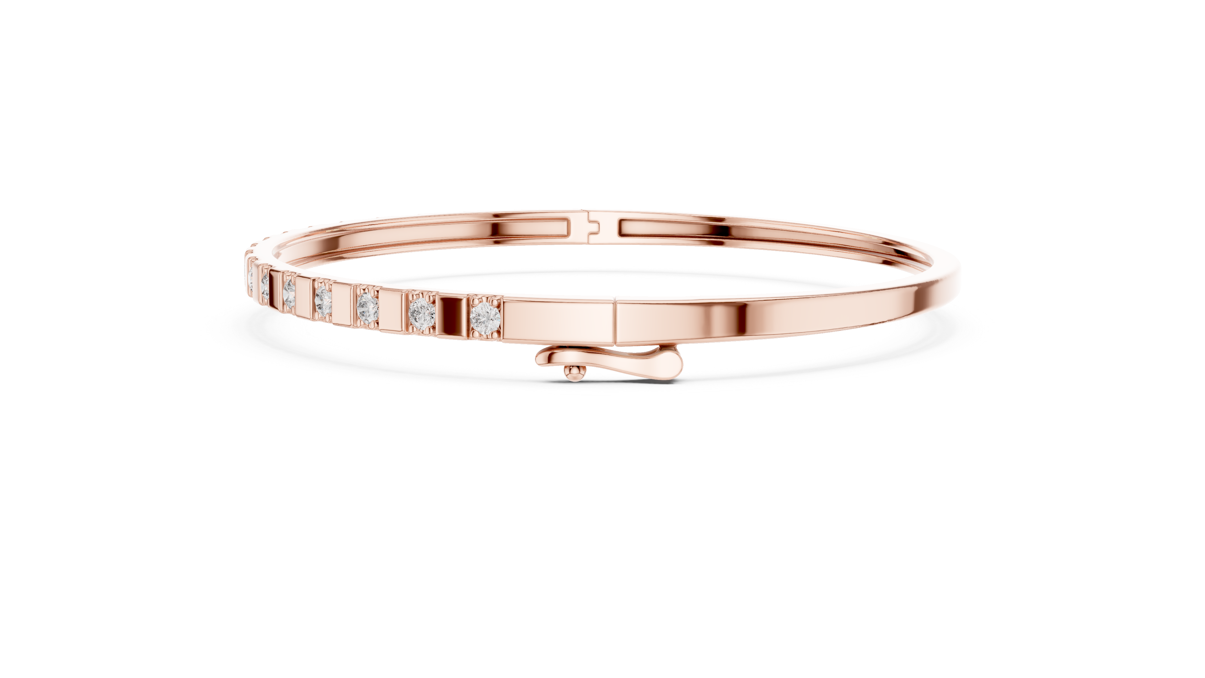 Luxury Diamond Bangle Bracelet