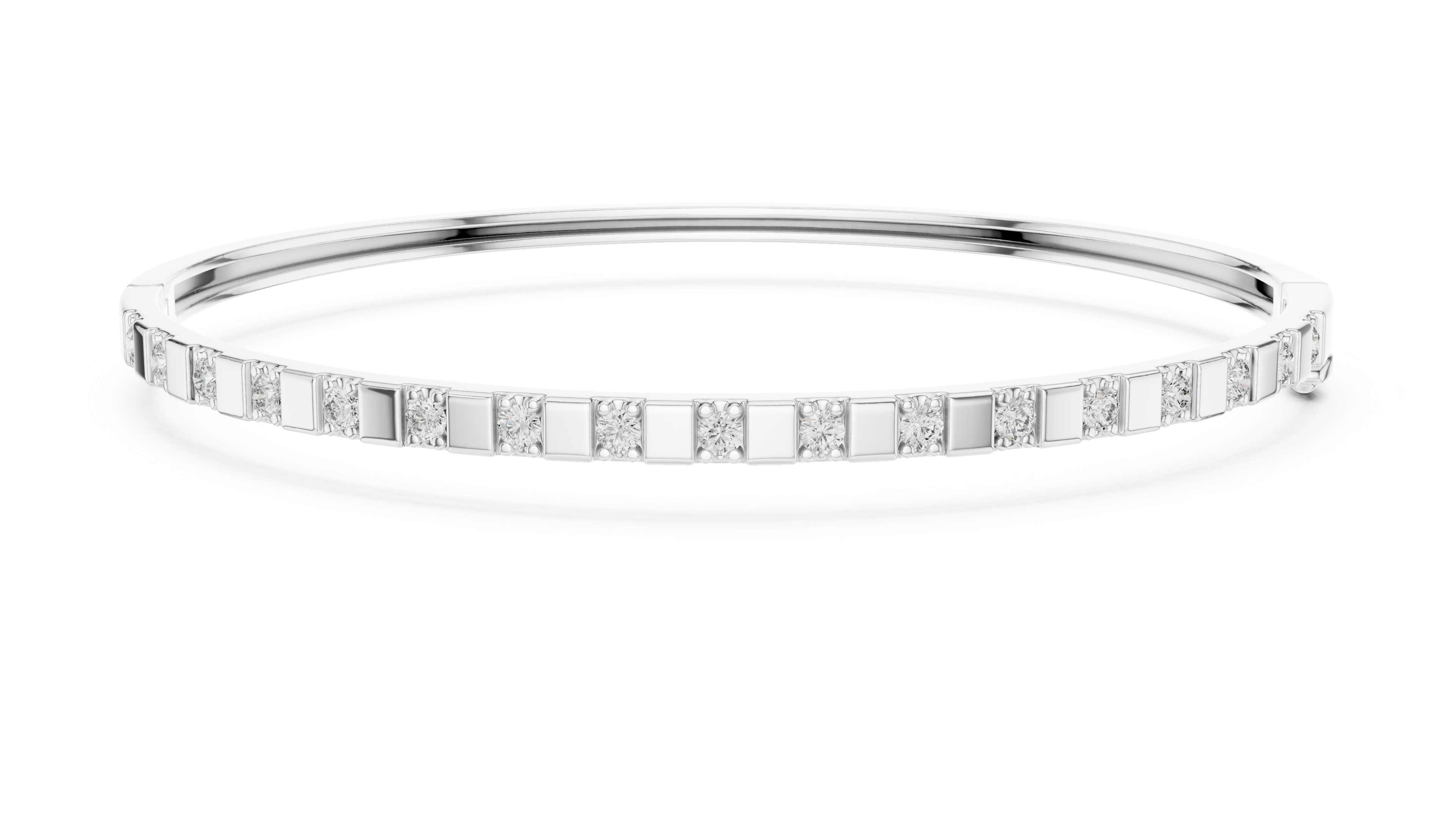 Luxury Diamond Bangle Bracelet