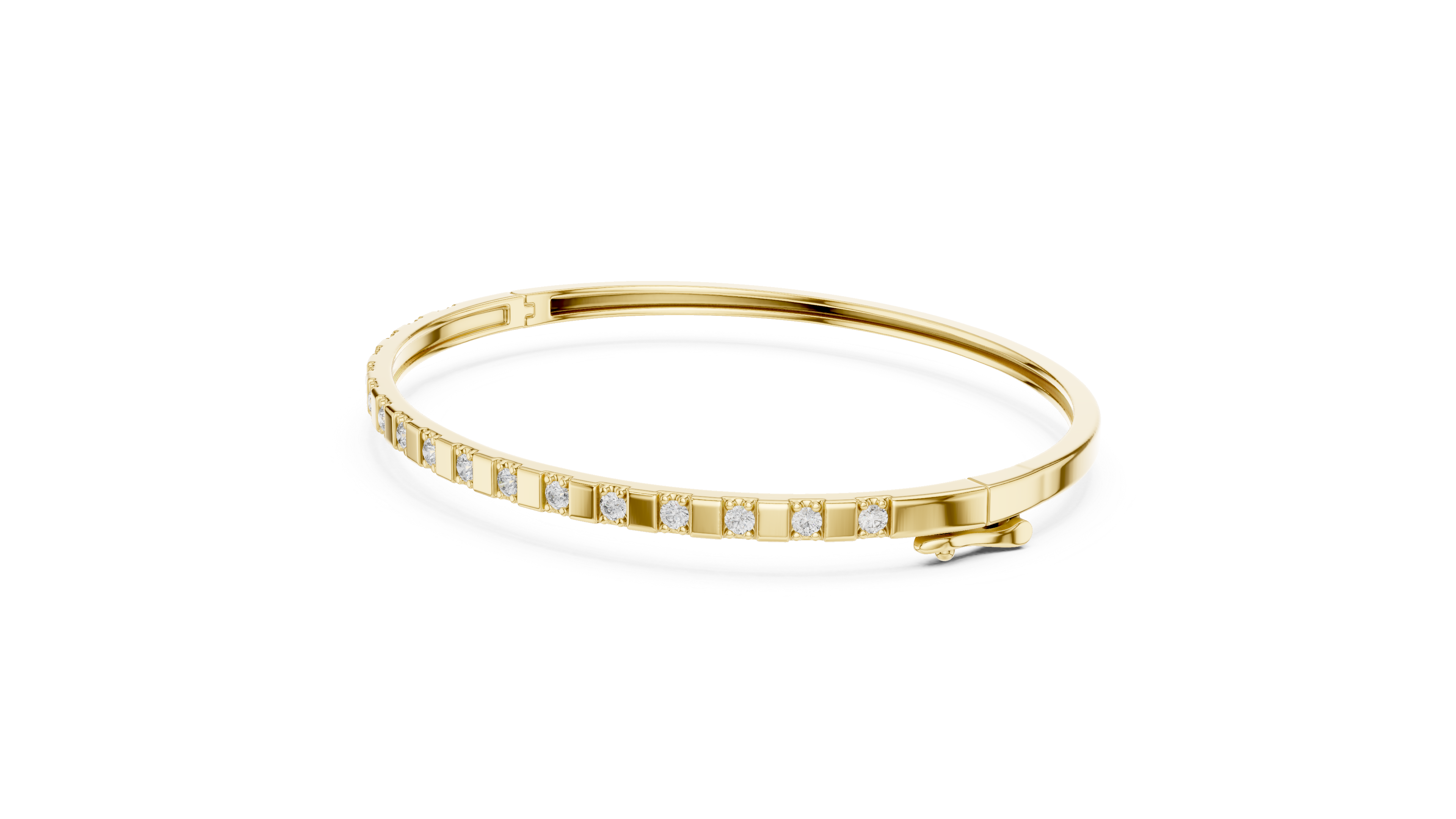 Luxury Diamond Bangle Bracelet