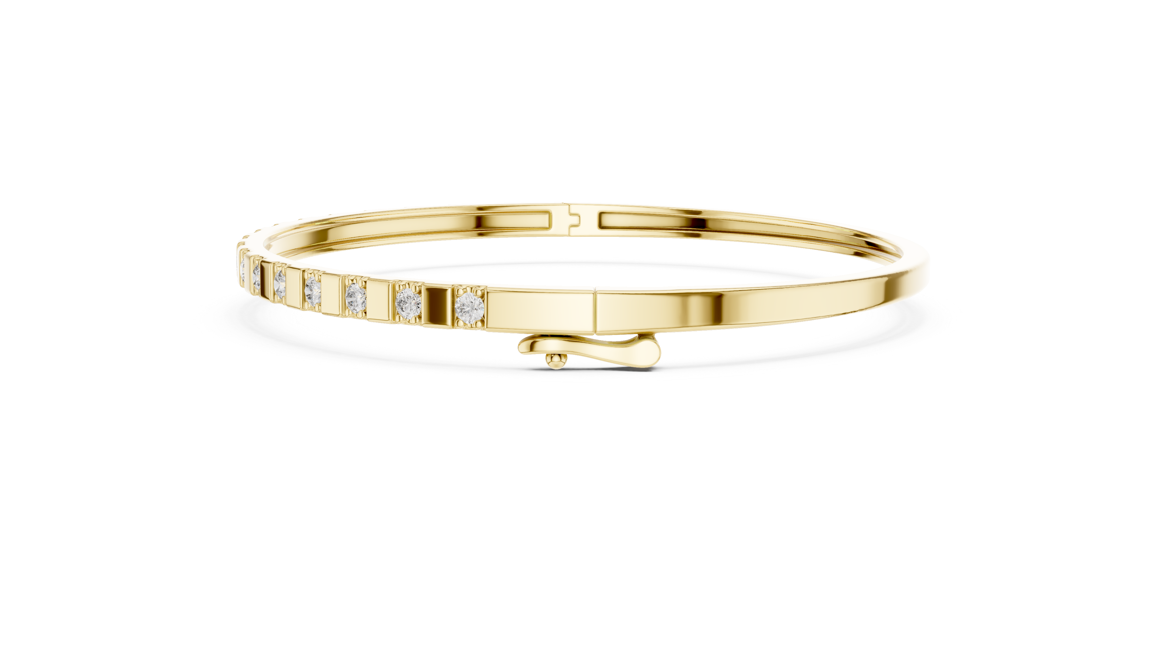 Luxury Diamond Bangle Bracelet