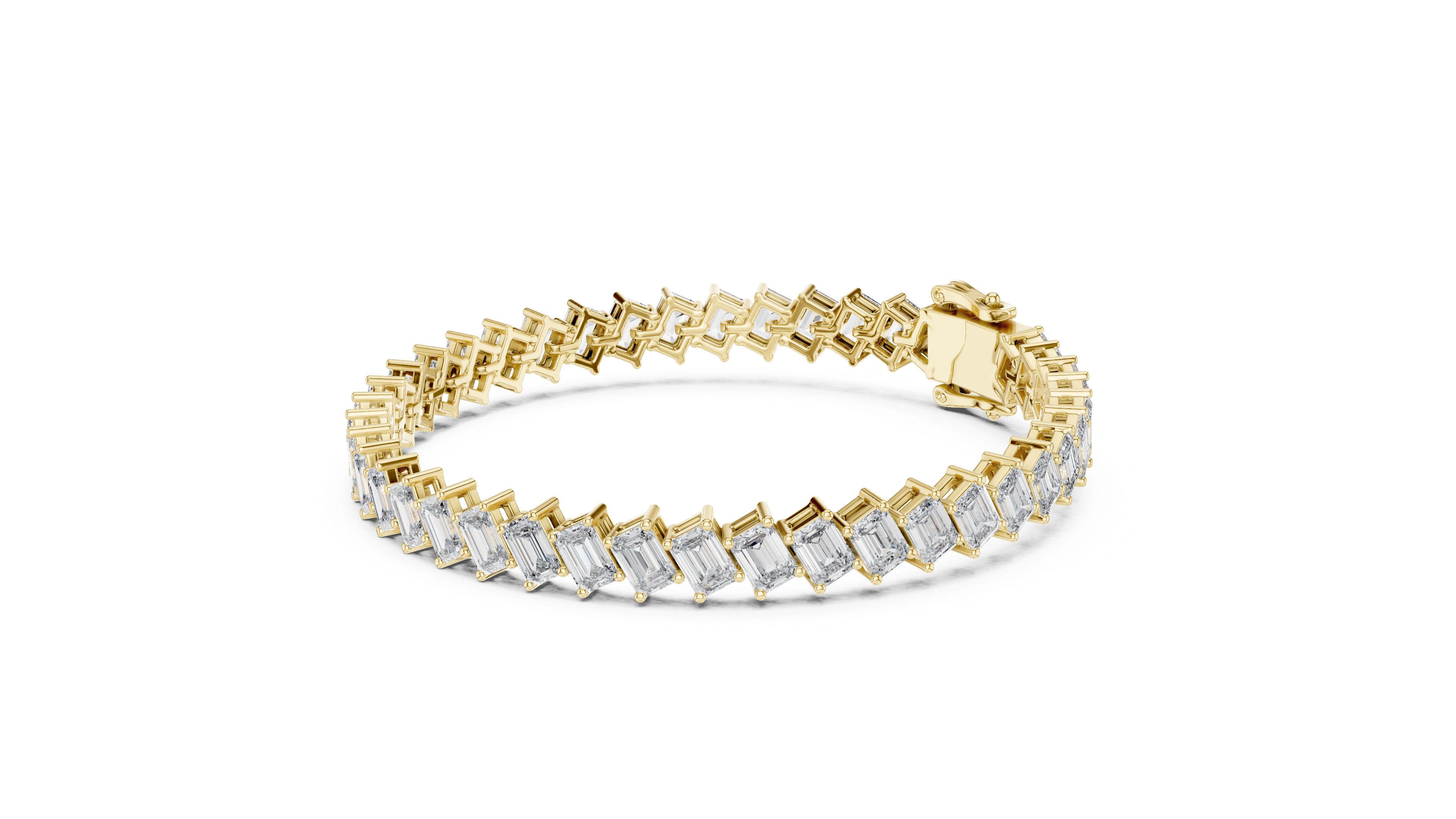 Luxury Emerald Cut Bracelet