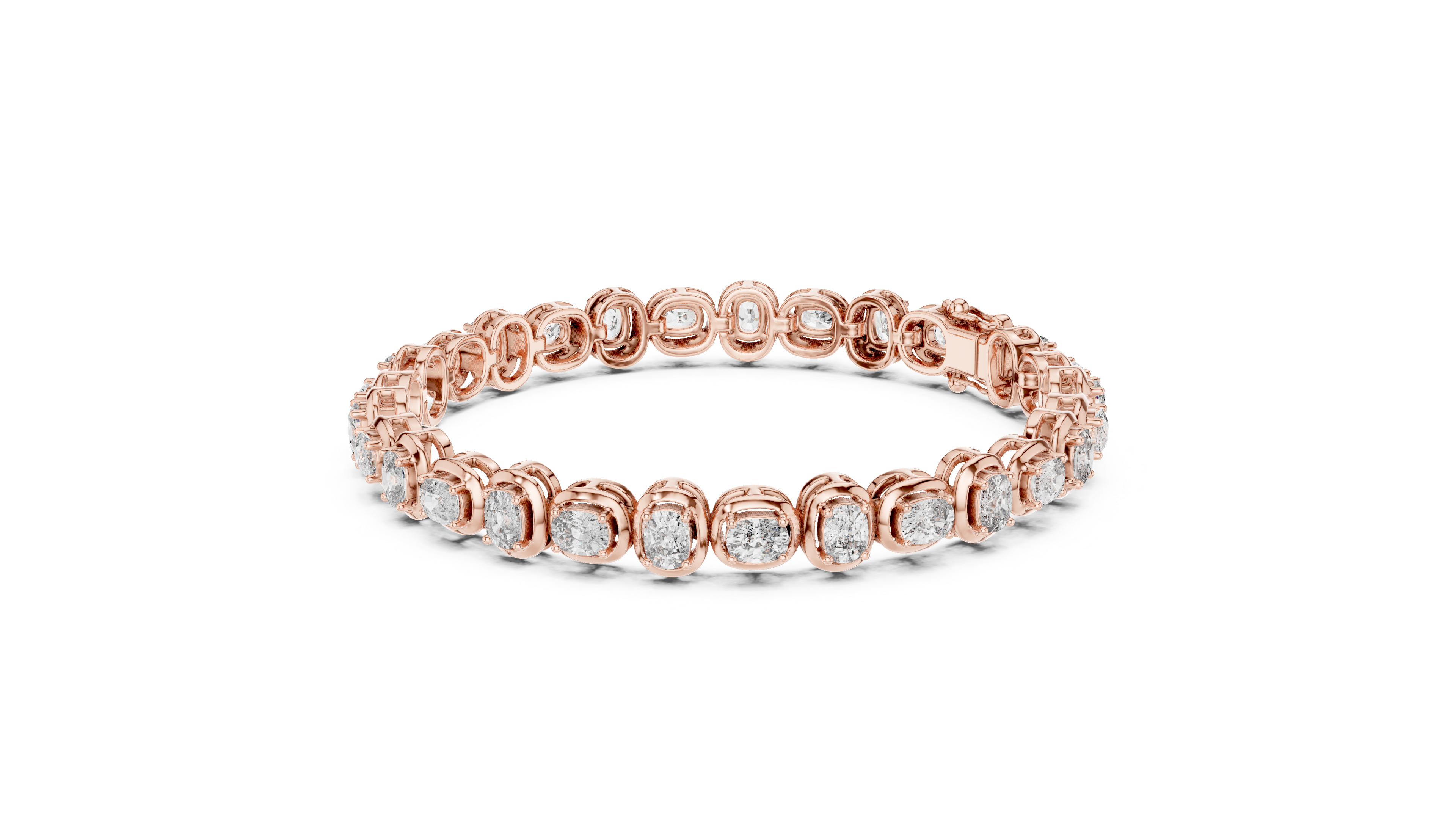 Luxury Cushion Diamond Bracelet