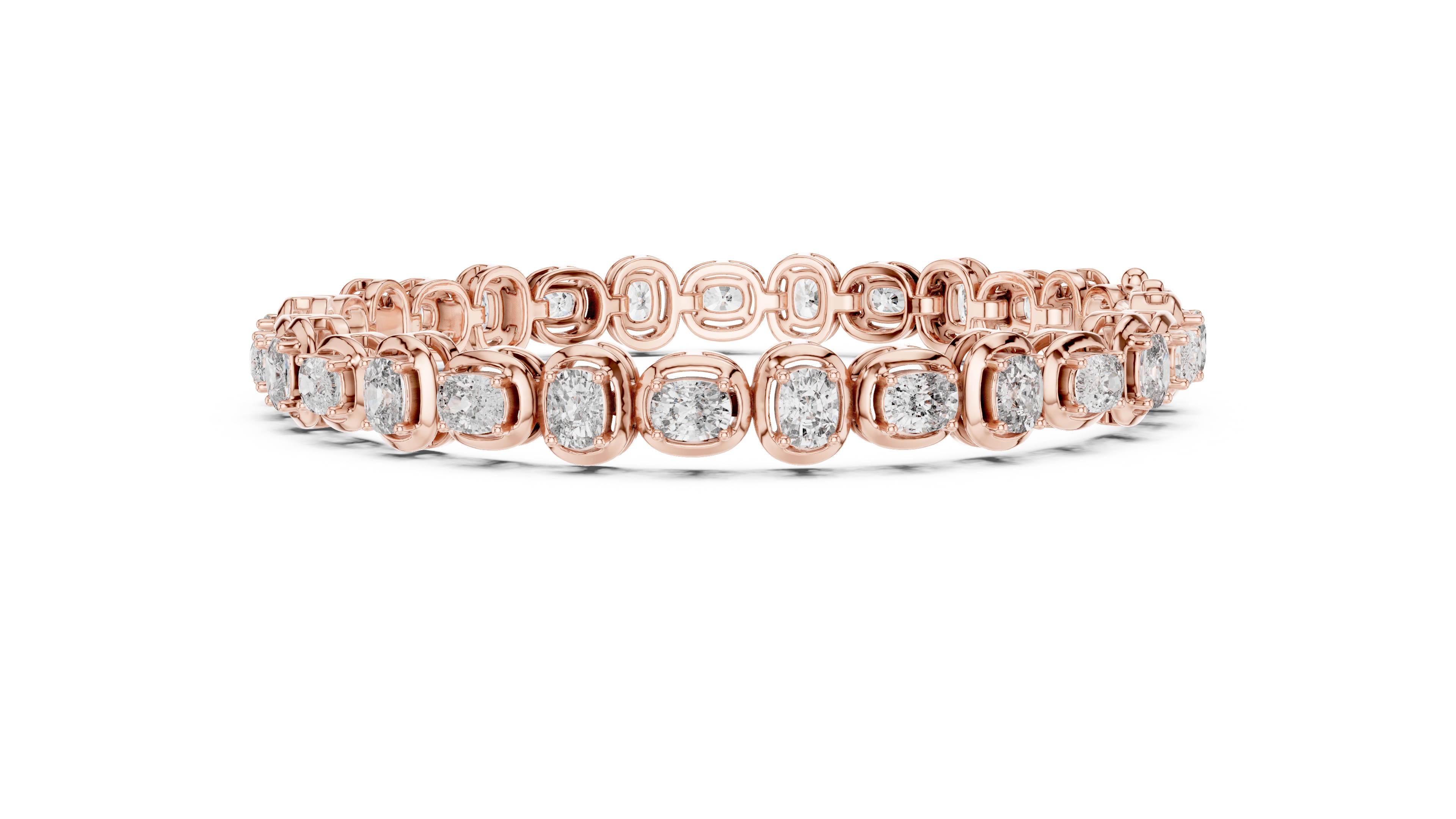 Luxury Cushion Diamond Bracelet