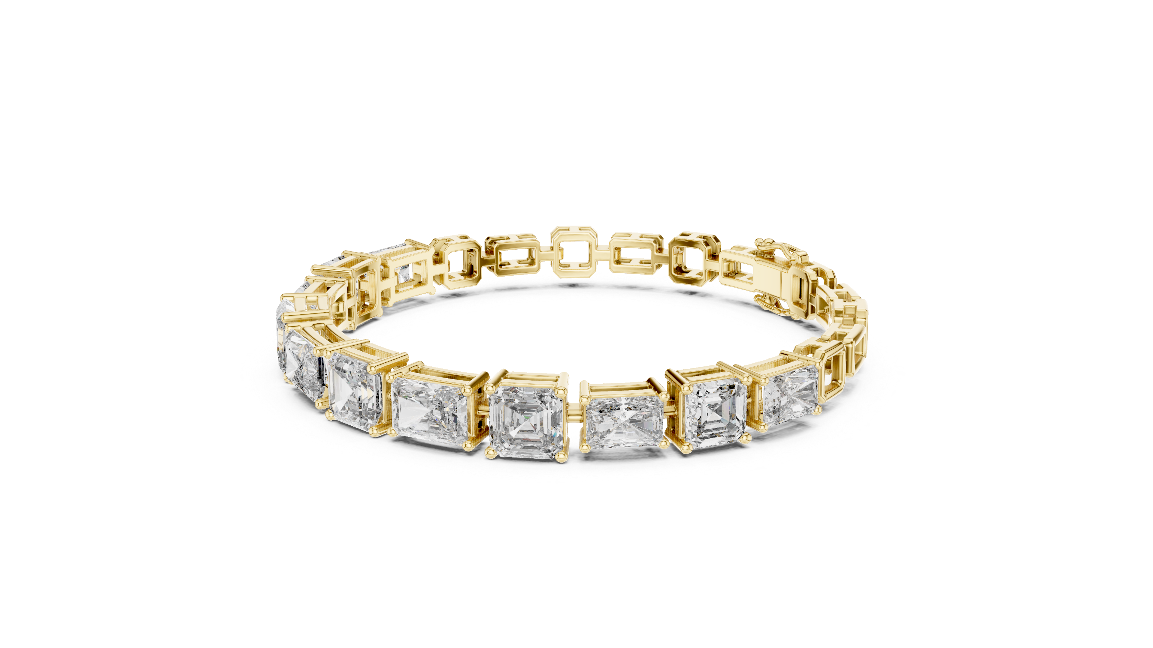 Luxury Mixed Cut Diamond Bracelet
