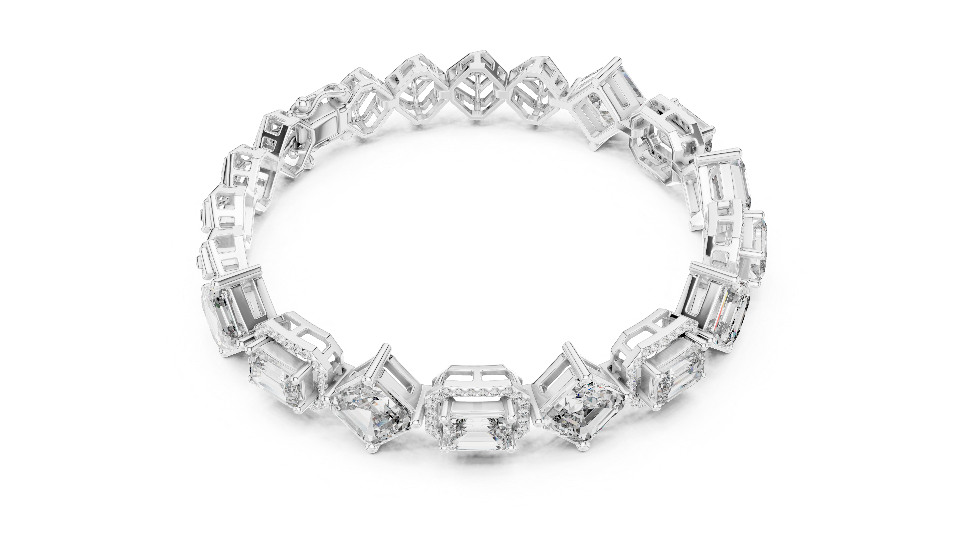 Prestige Emerald Stone Bracelet