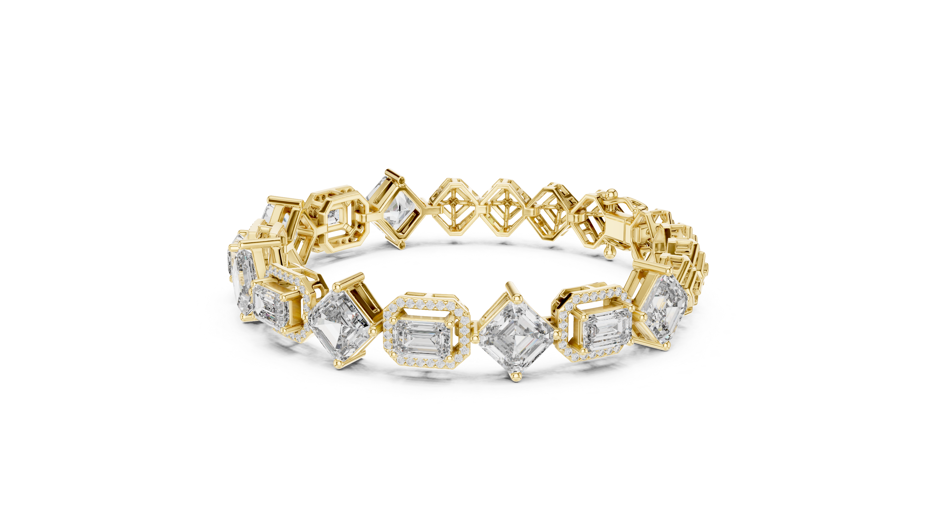 Prestige Emerald Stone Bracelet