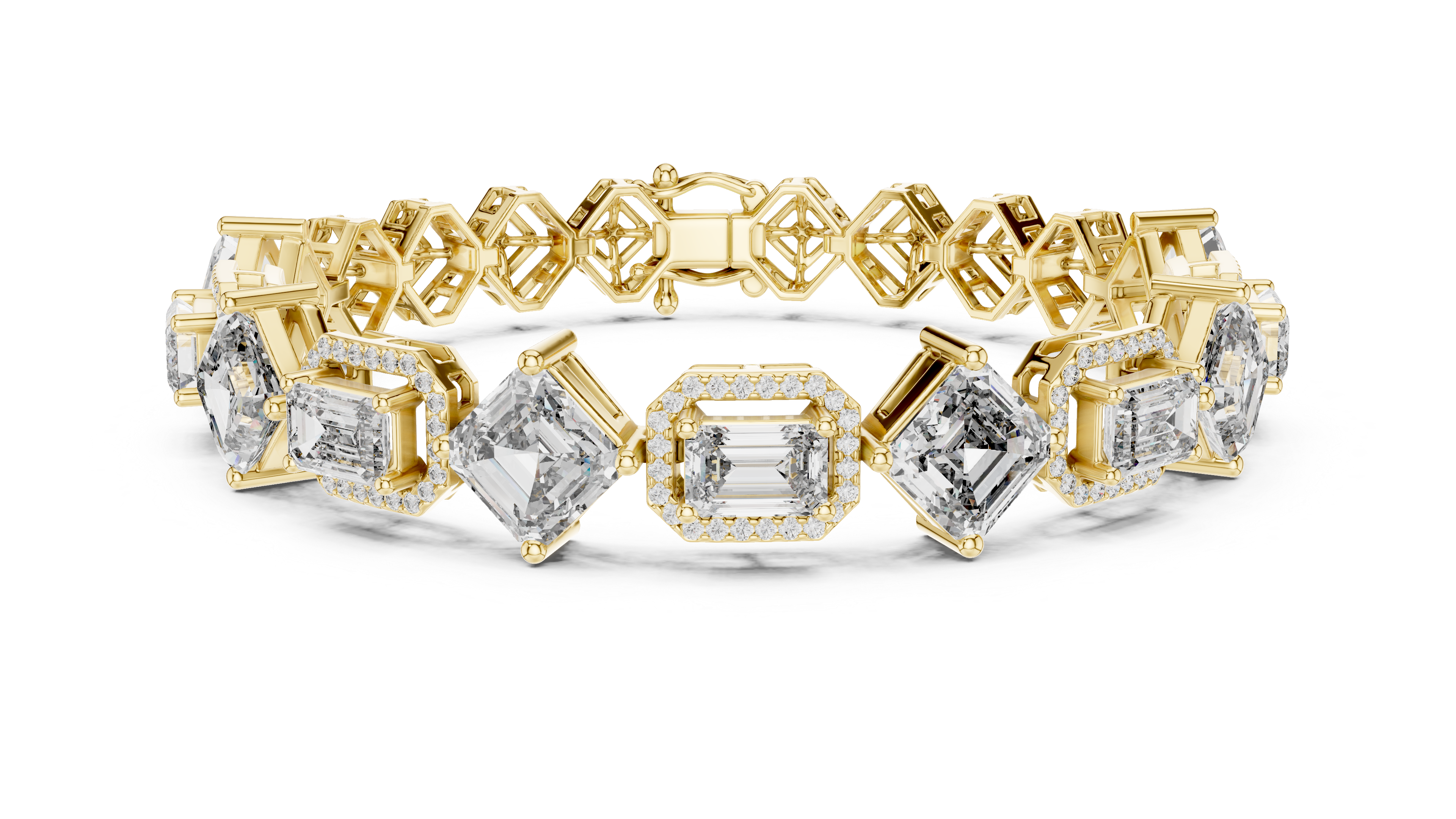 Prestige Emerald Stone Bracelet