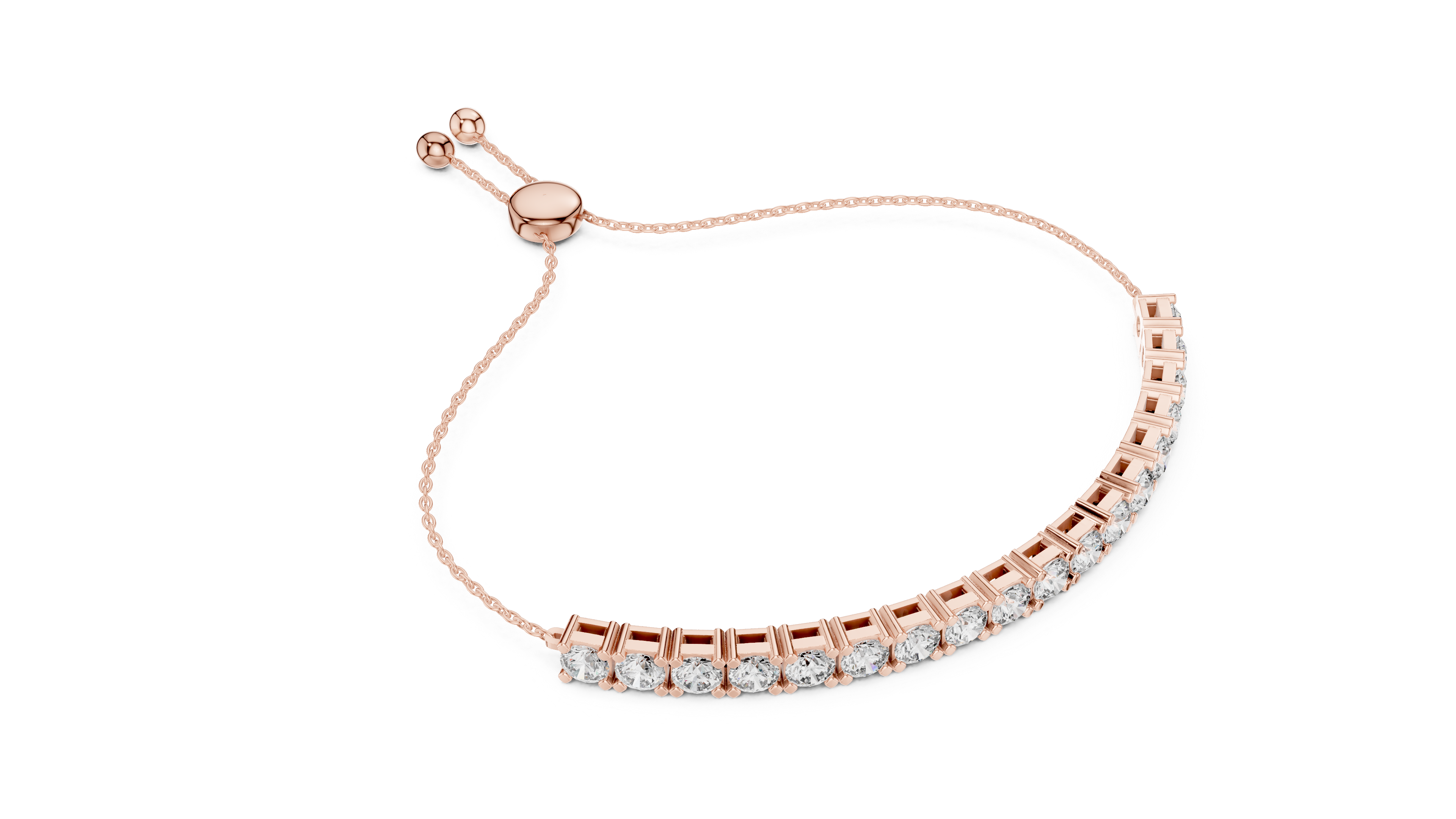 Elegant Round Stone Bracelet