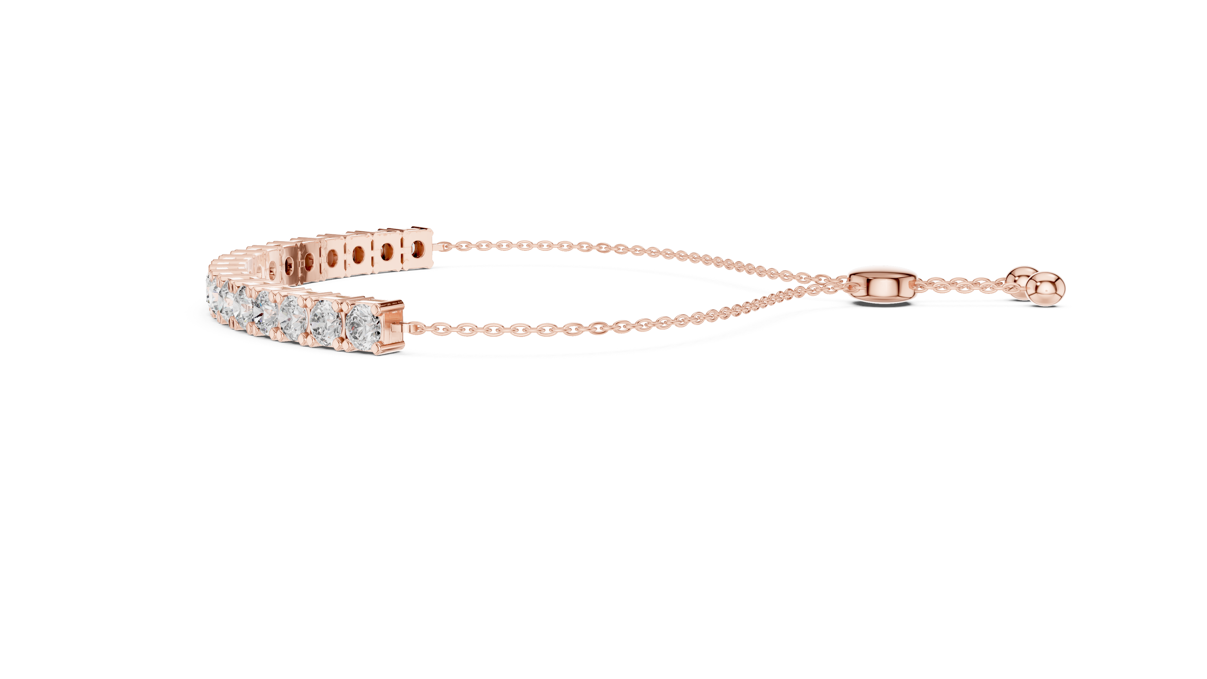 Elegant Round Stone Bracelet