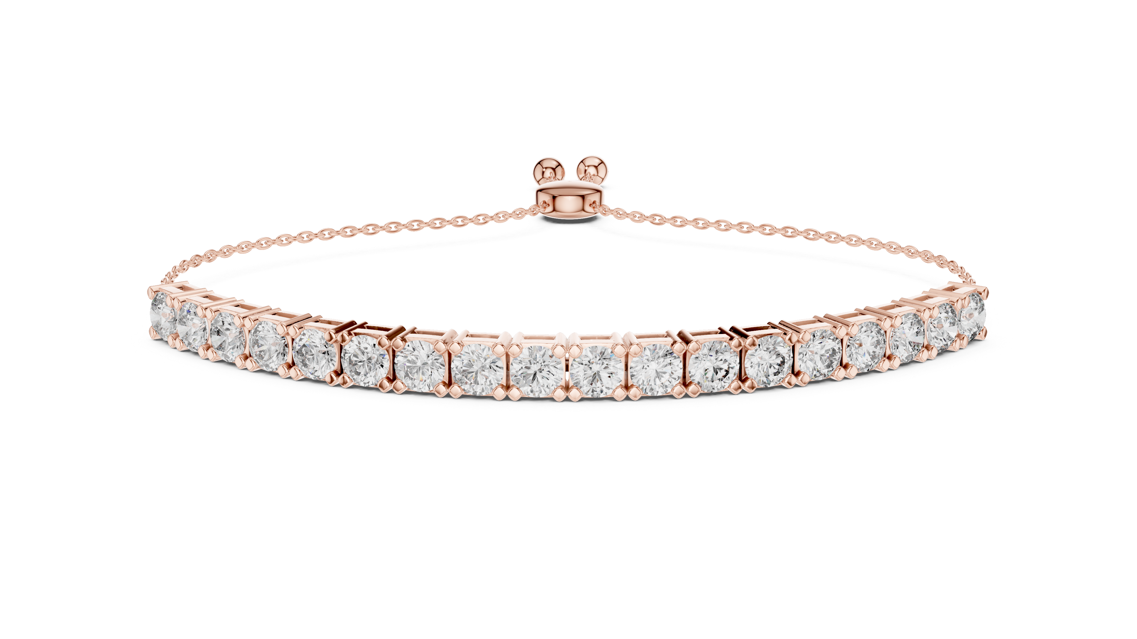 Elegant Round Stone Bracelet
