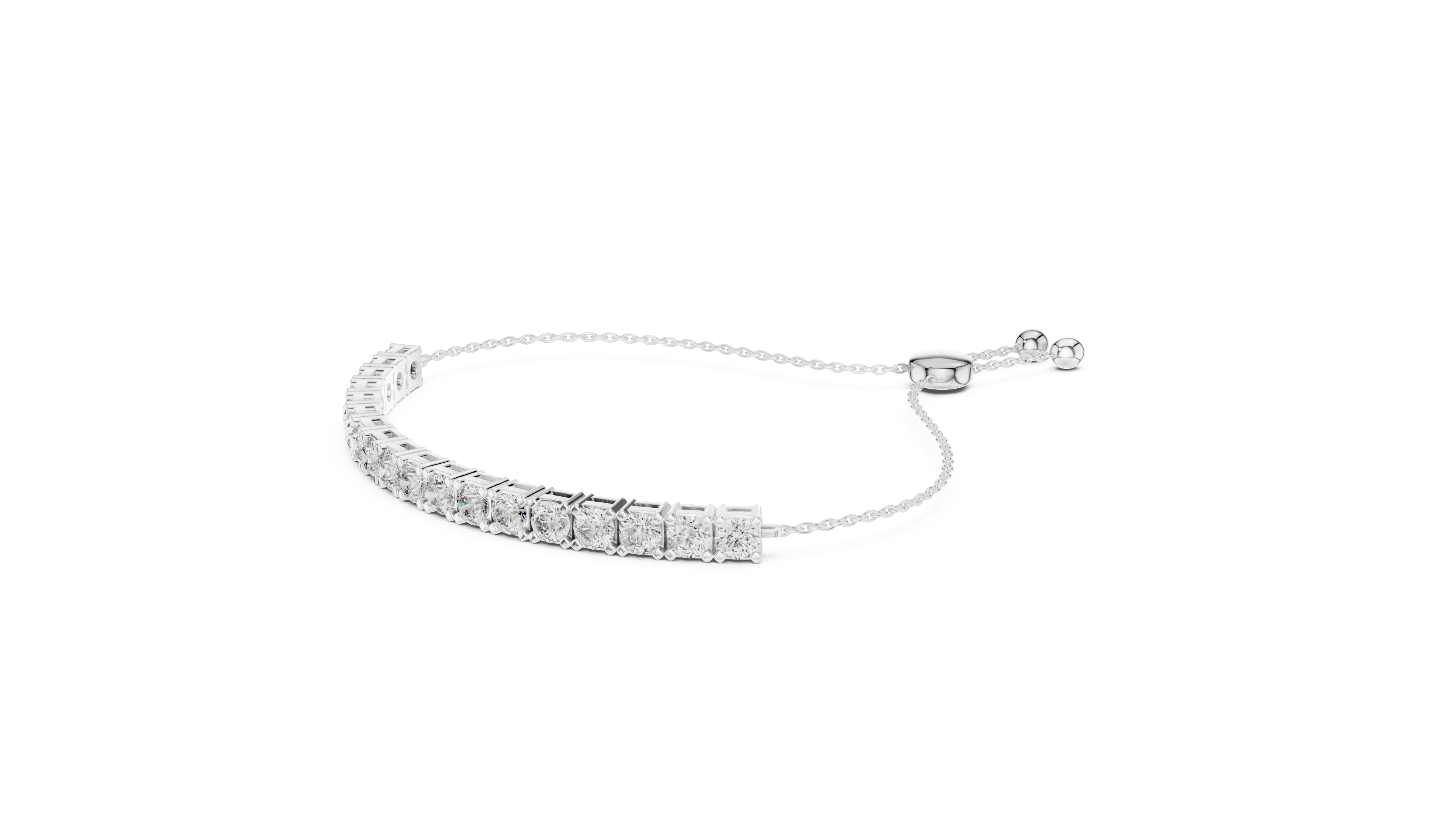 Elegant Round Stone Bracelet