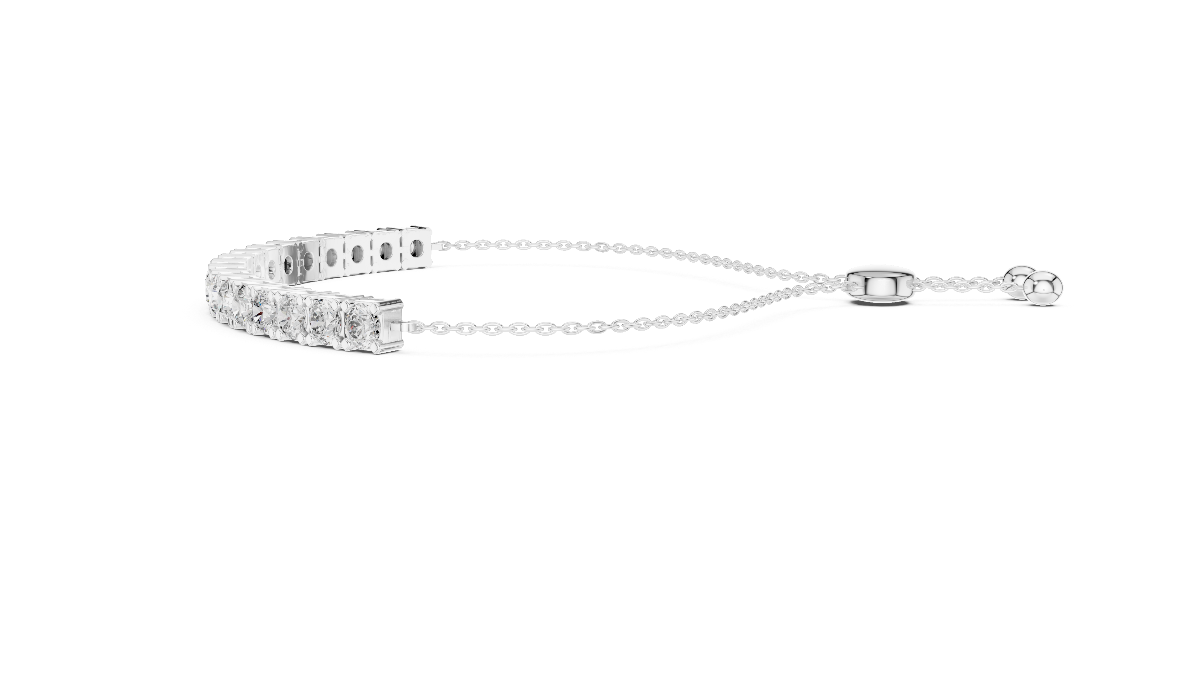 Elegant Round Stone Bracelet