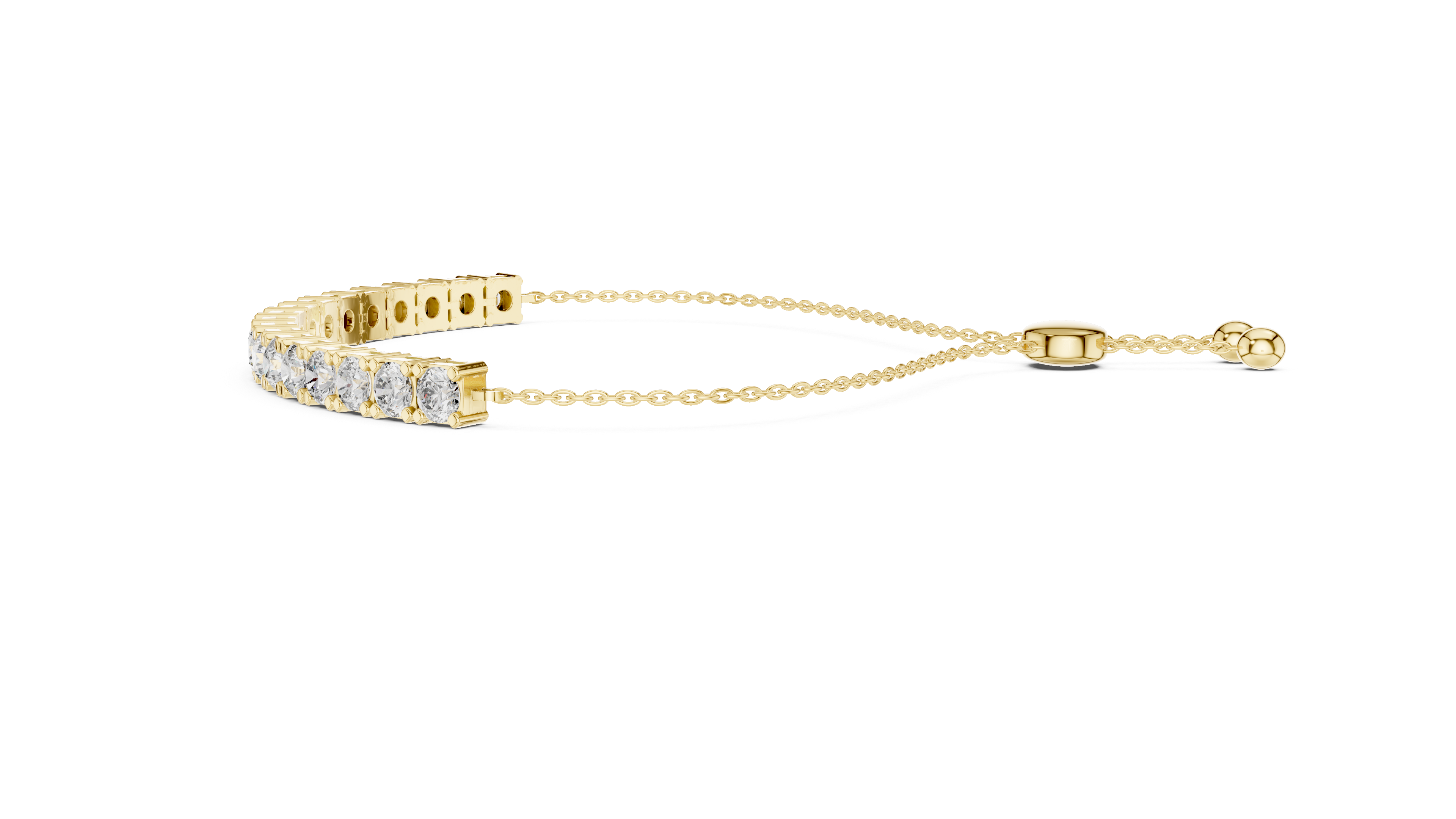 Elegant Round Stone Bracelet