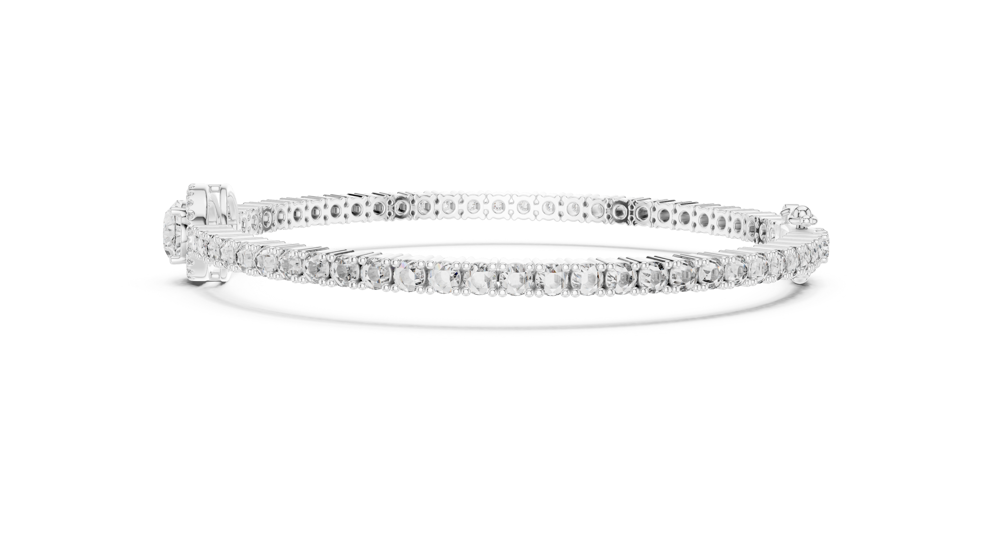 Classic Halo Stone Bracelet
