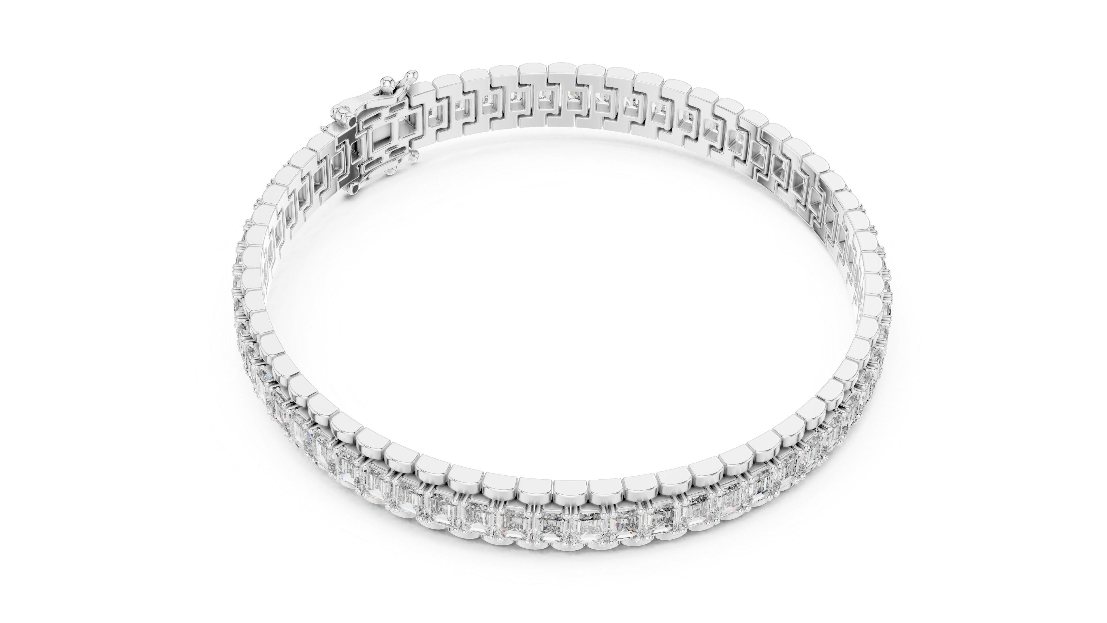 Royal Emerald Tennis Bracelet