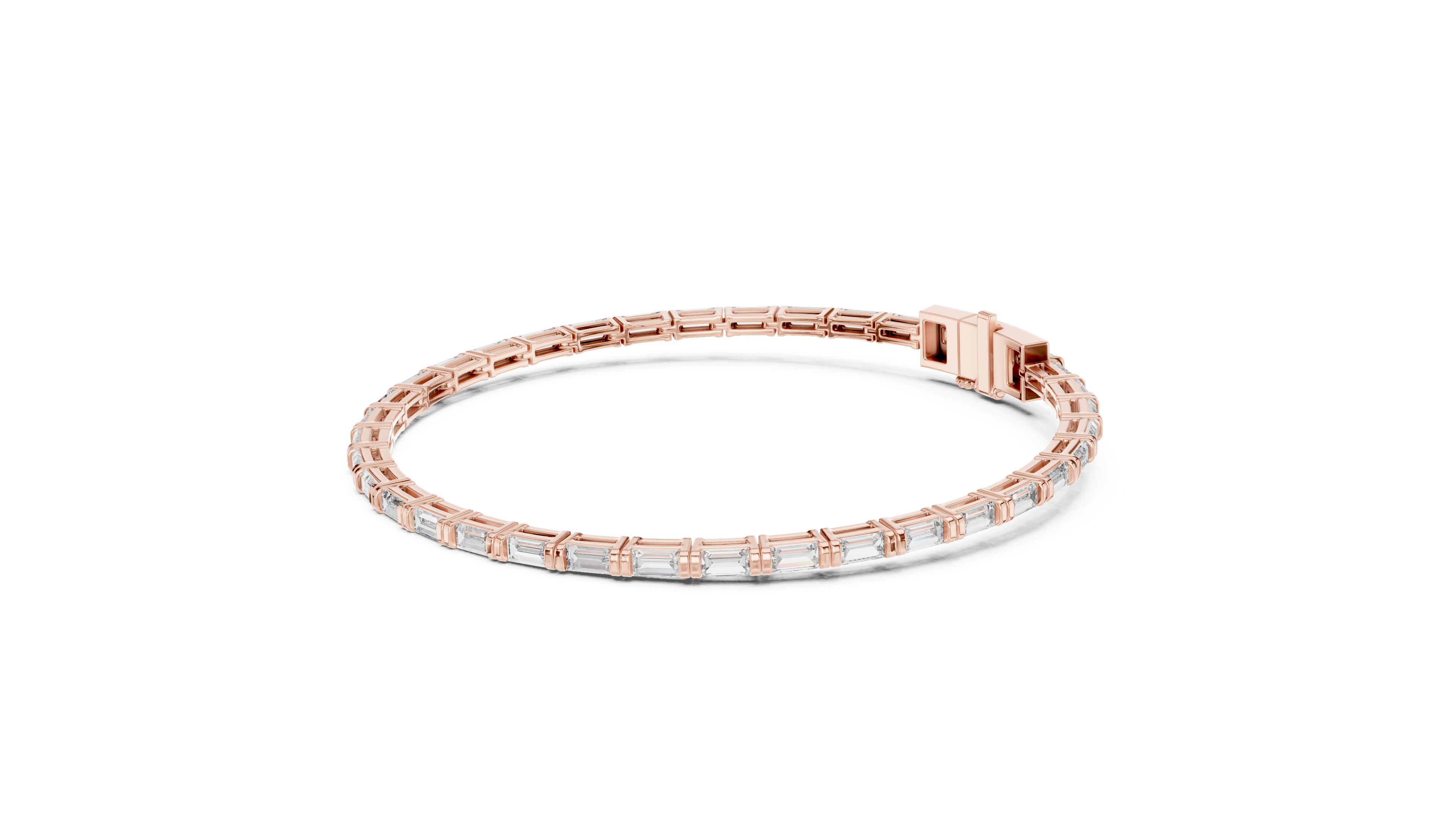 Prestige Baguette Stone Bracelet