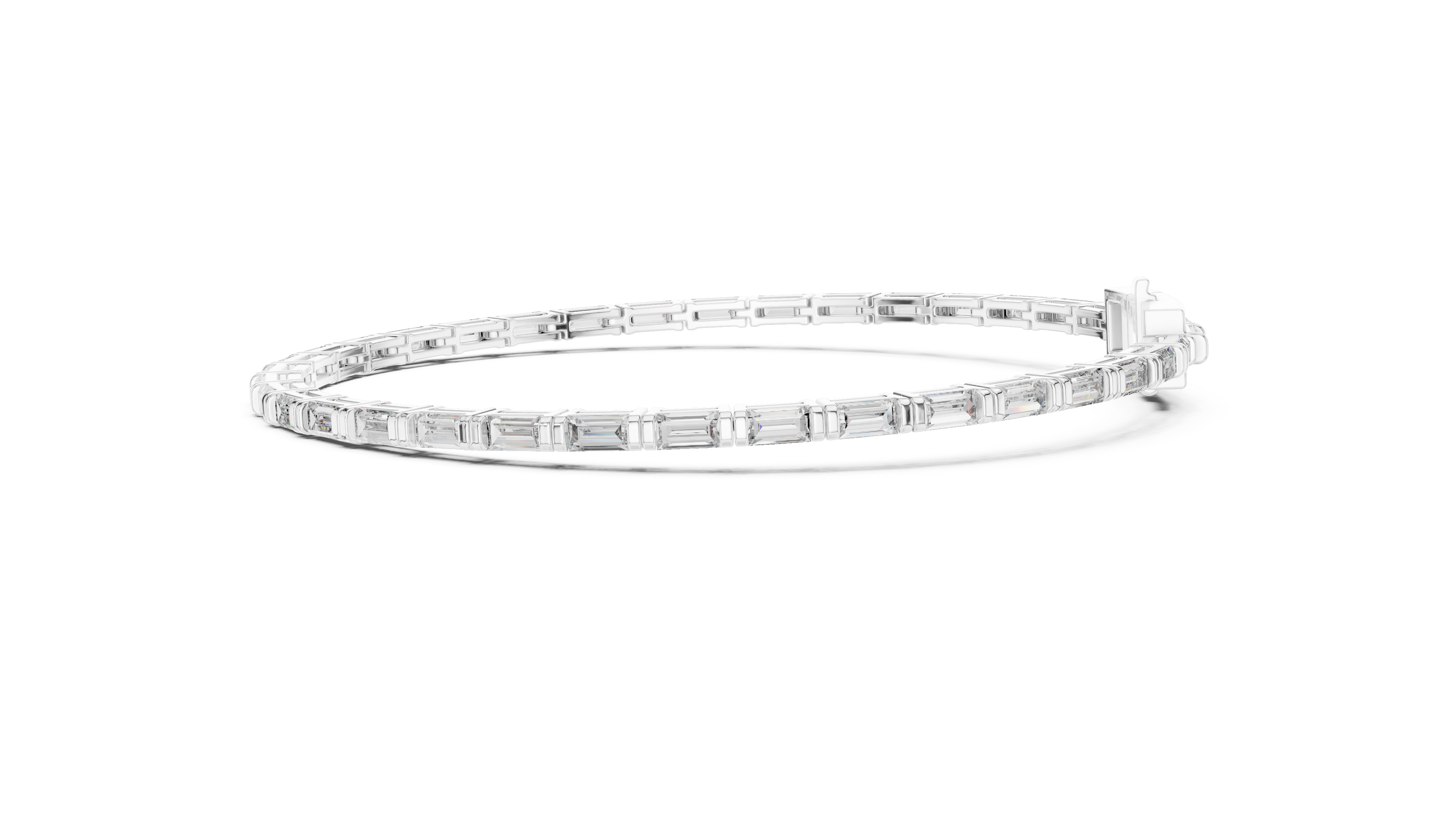 Prestige Baguette Stone Bracelet