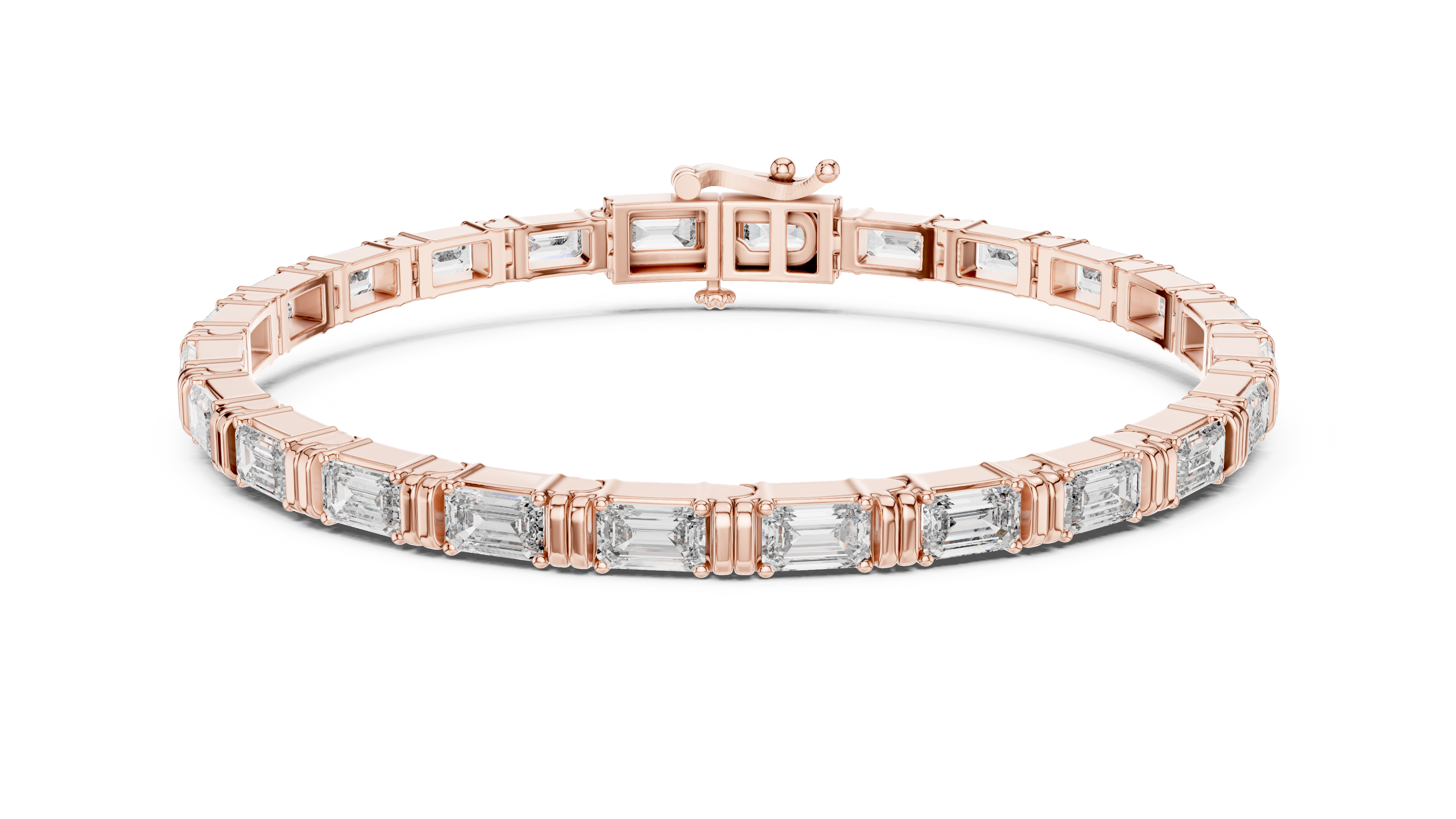 Imperial Emerald Stone Bracelet