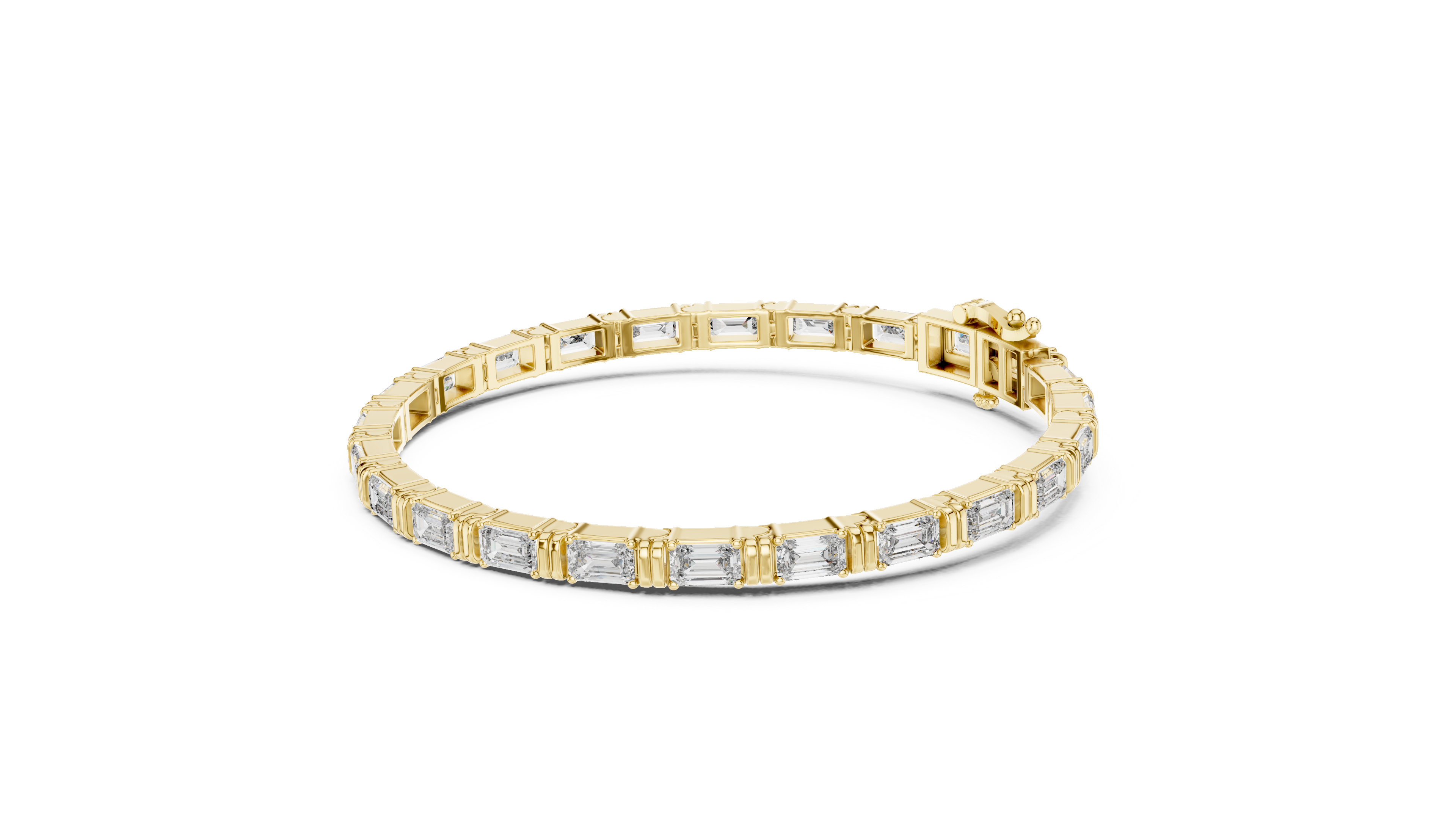 Imperial Emerald Stone Bracelet