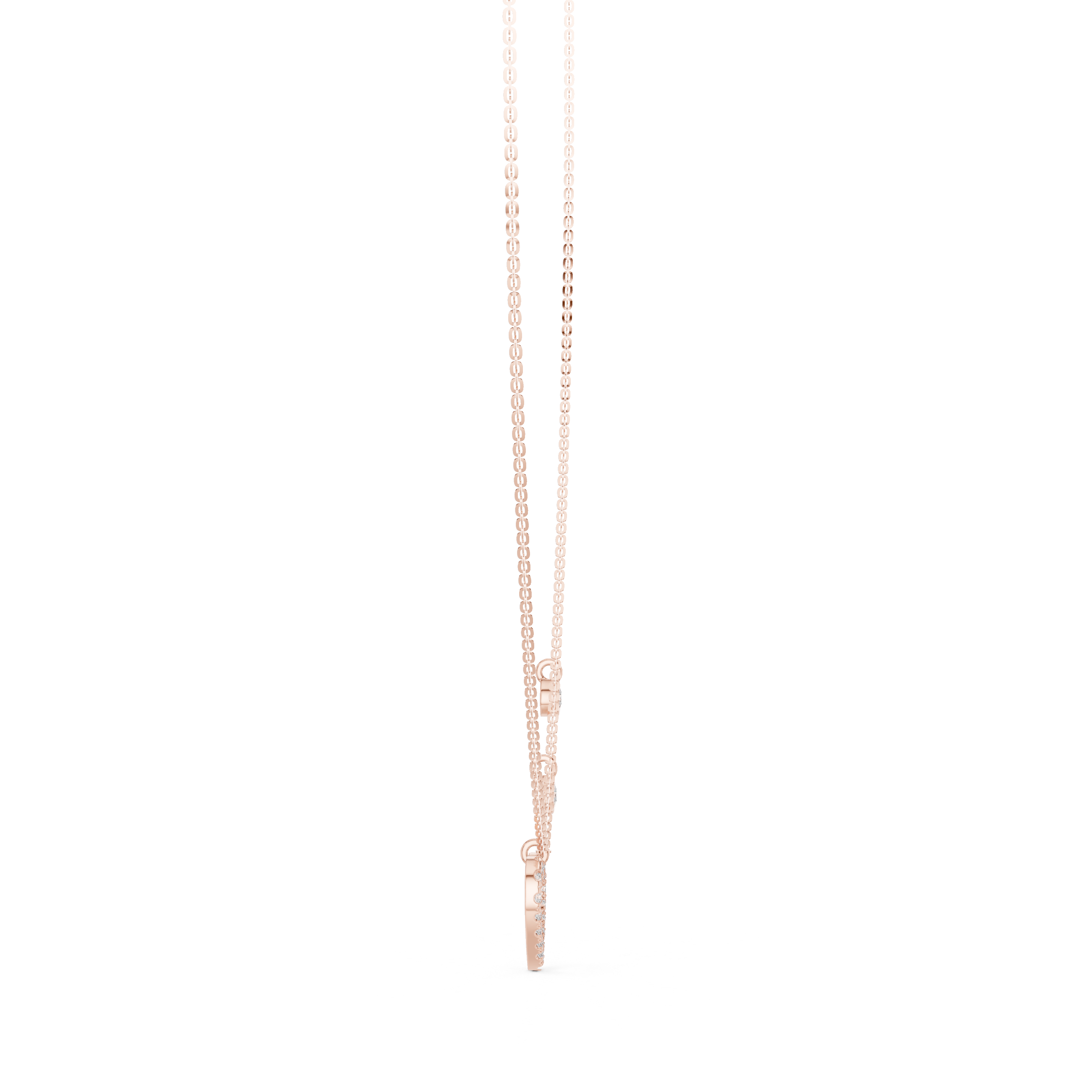 Luxury Heart Diamond Necklace